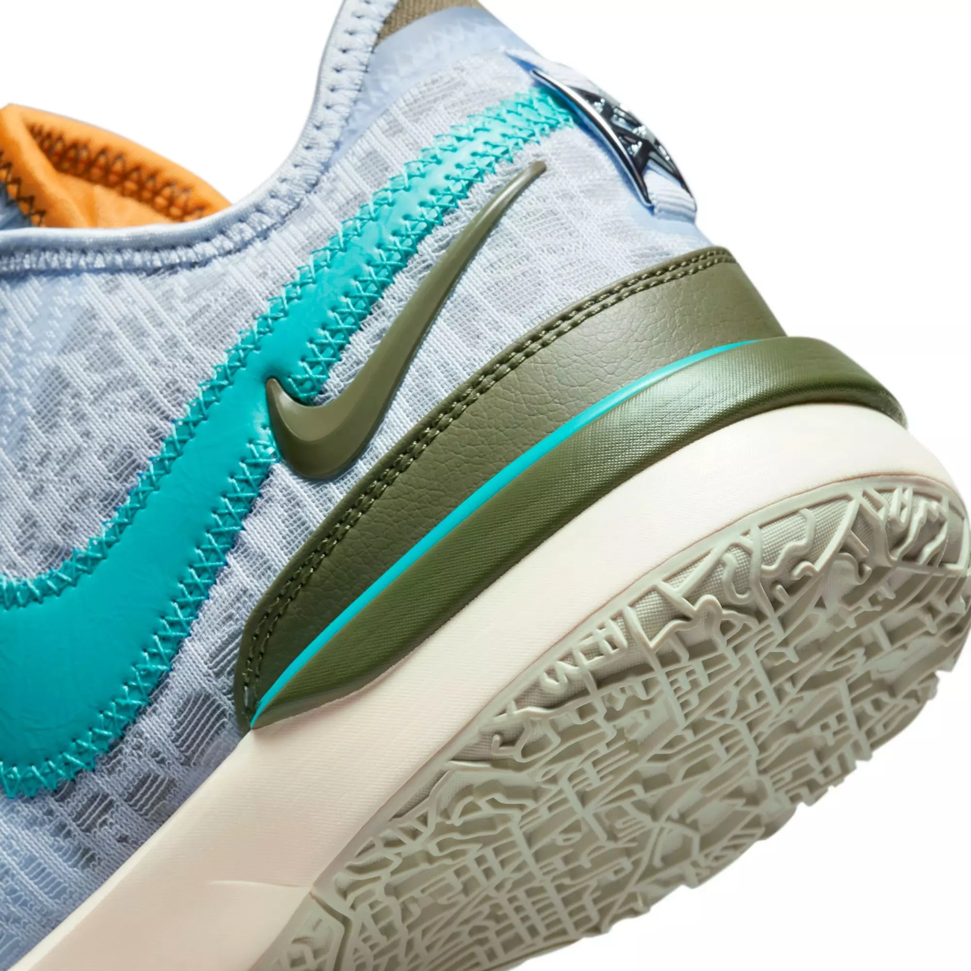 Nike LeBron NXXT Gen "Blue Tint/Teal Nebula/Guava Ice" Men's Basketball Shoe - BLUE TINT/TEAL NEBULA/GUAVA ICE