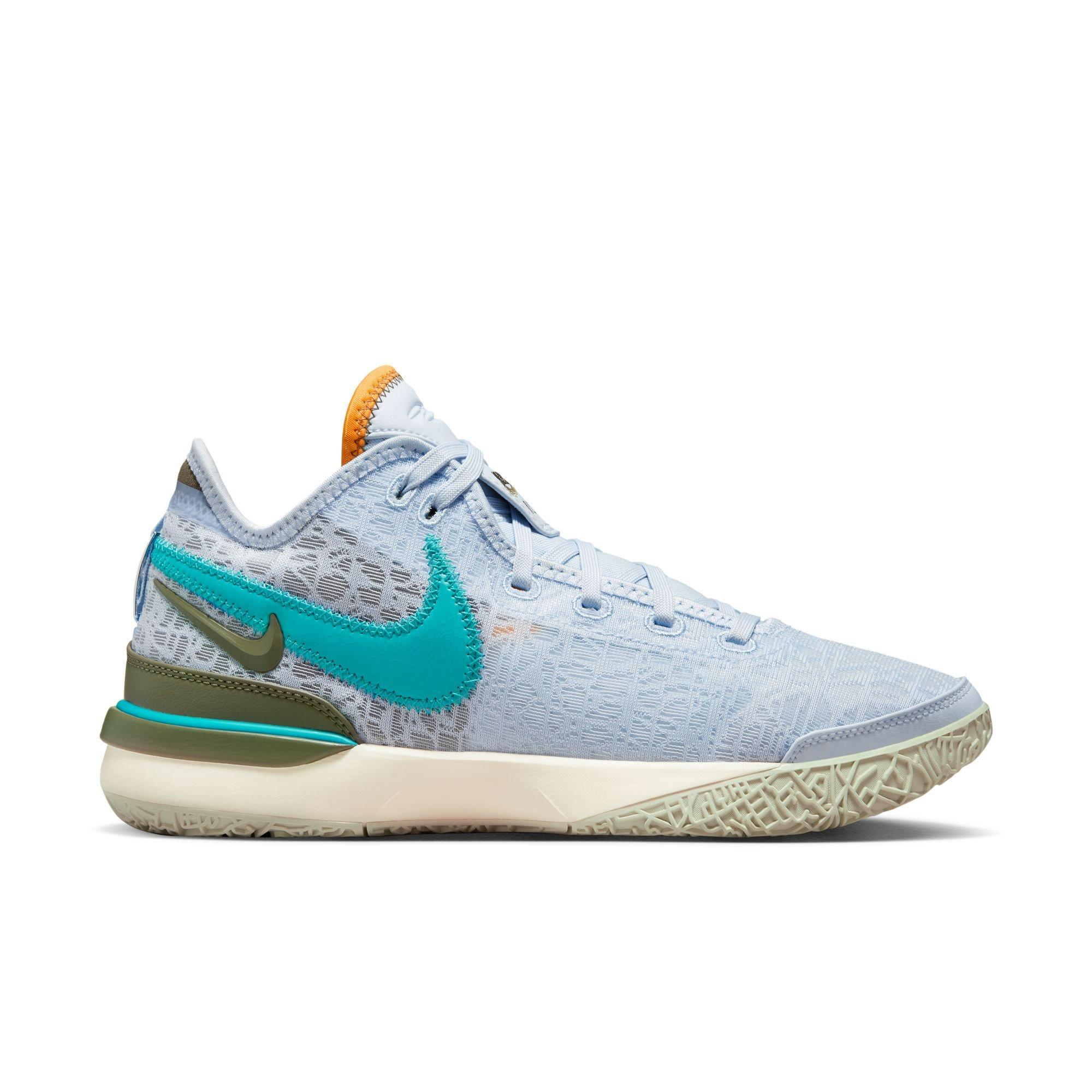 Nike LeBron NXXT Gen "Blue Tint/Teal Nebula/Guava Ice" Men's Basketball Shoe - BLUE TINT/TEAL NEBULA/GUAVA ICE Thumbnail View 1