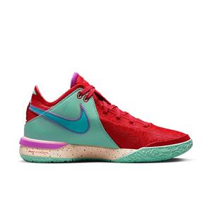 Nike LeBron NXXT Gen "Track Red/Black/Teal Nebula" Men's Basketball Shoe