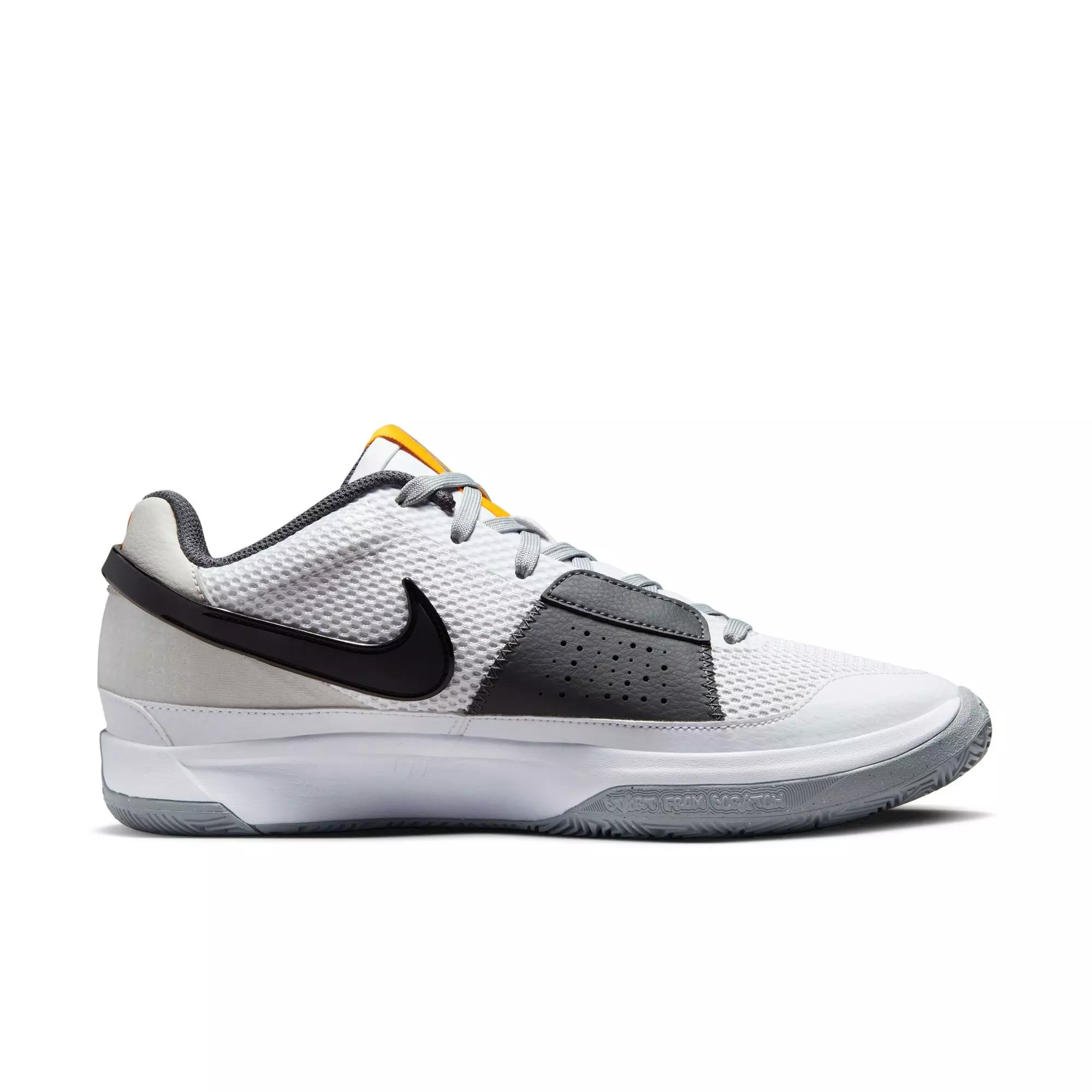 Nike Ja 1 "Light Smoke Grey" Men's Basketball Shoe - WHITE/SMOKE GREY/BLACK