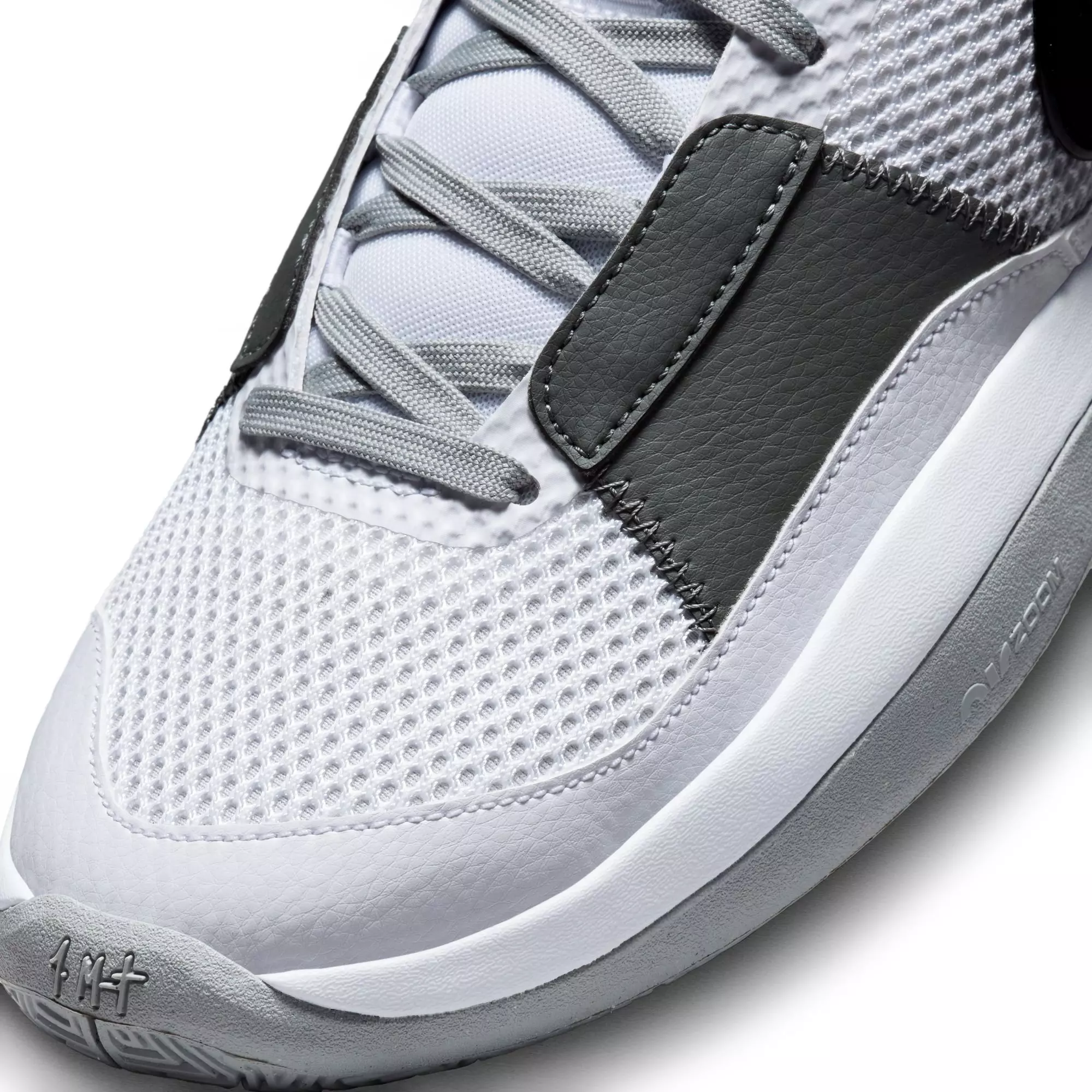 Nike Ja 1 "Light Smoke Grey" Men's Basketball Shoe - WHITE/SMOKE GREY/BLACK