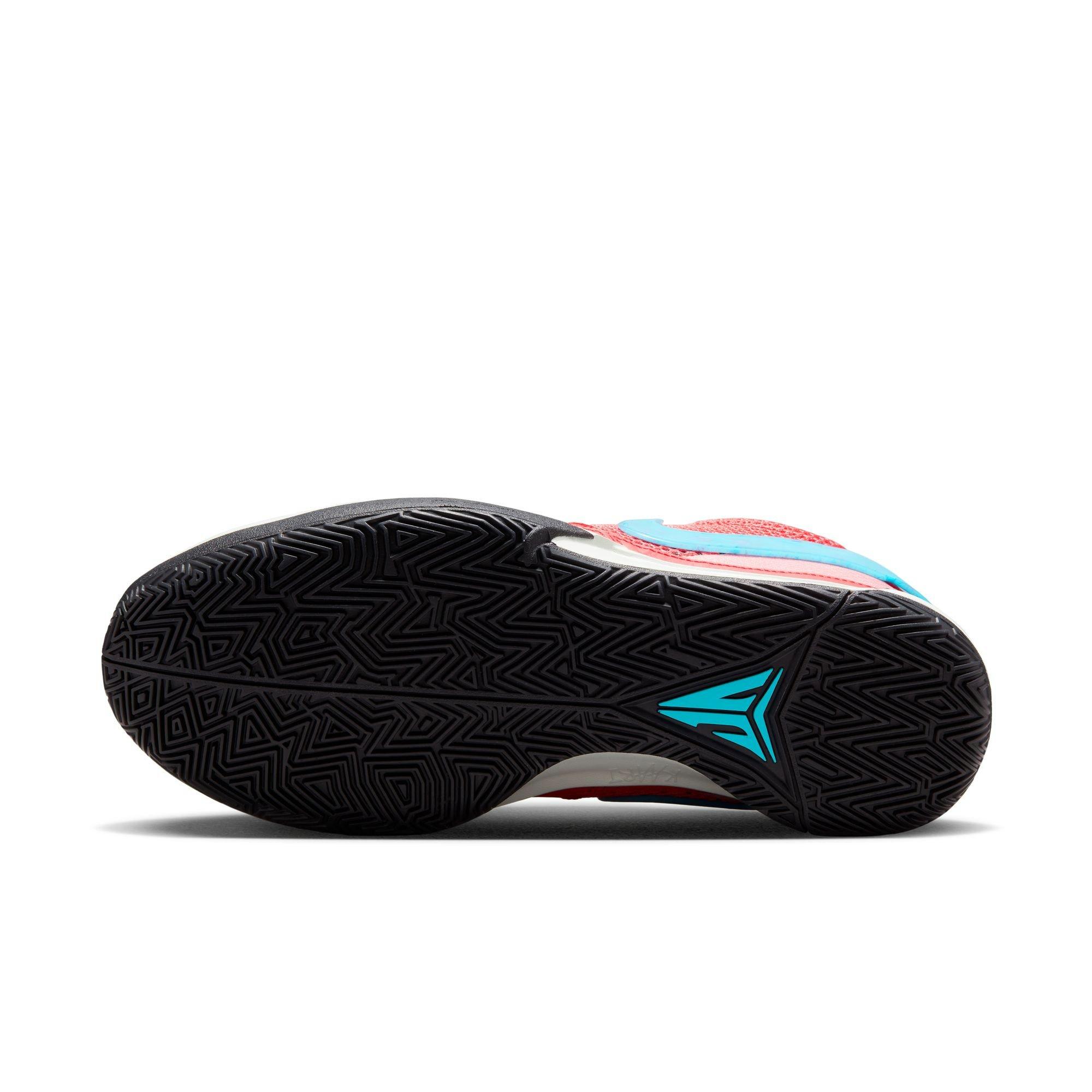 Nike Ja 1 "Ember Glow" Men's Basketball Shoe - EMBER GLOW/BLUE LIGHTNING/LIGHT SILVER Thumbnail View 10