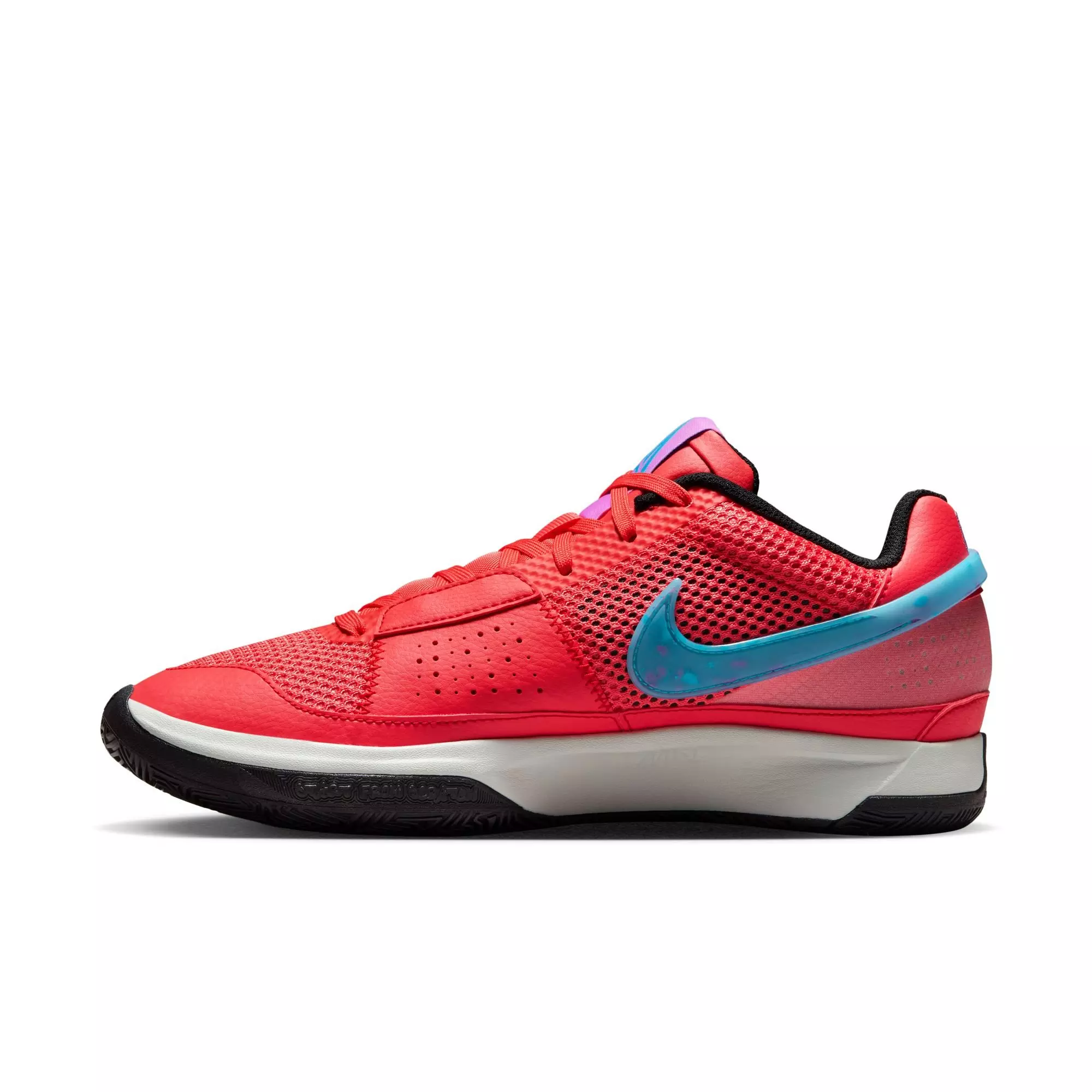 Nike Ja 1 "Ember Glow" Men's Basketball Shoe - EMBER GLOW/BLUE LIGHTNING/LIGHT SILVER