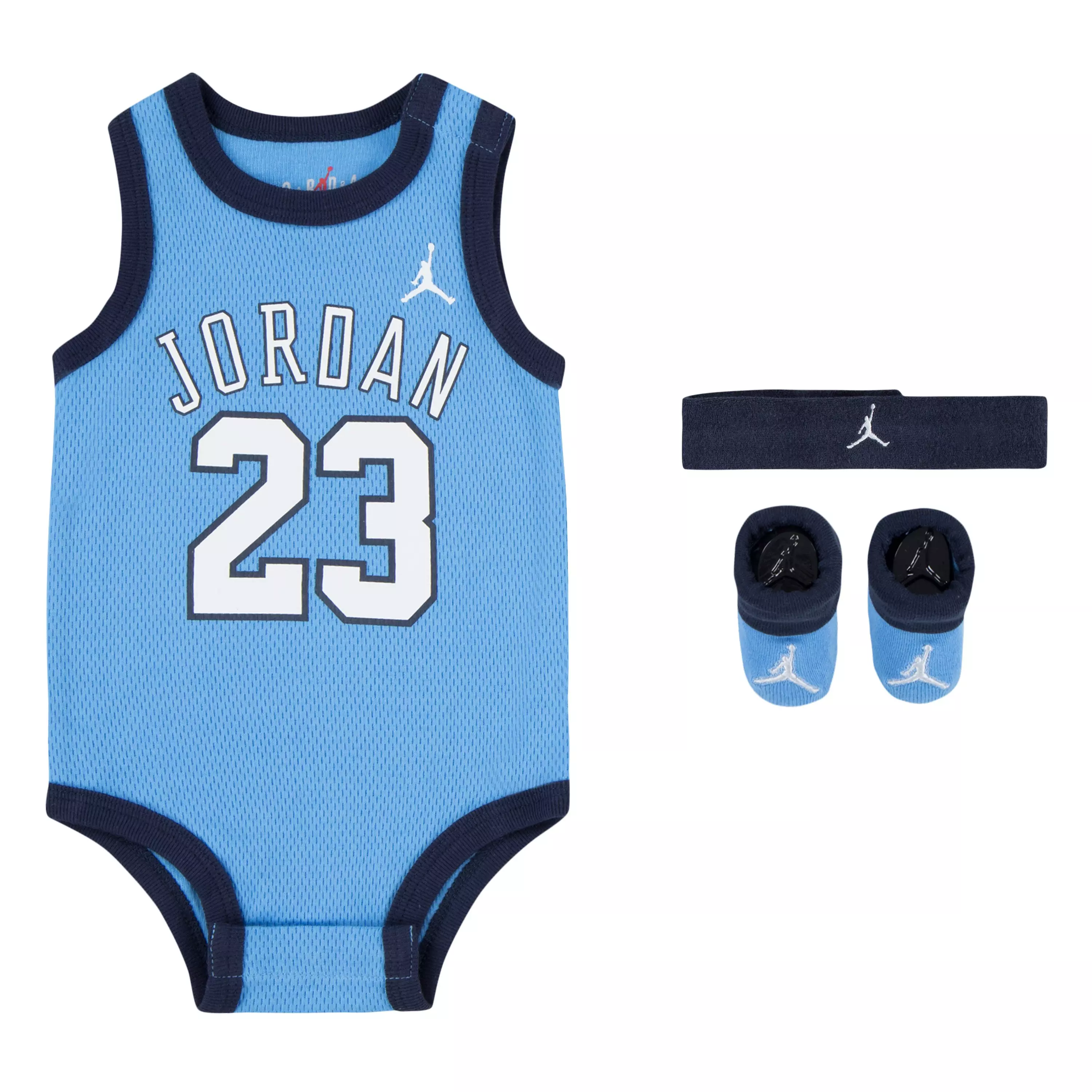 Jordan Infant Boys' 3-Piece Jersey Box Set - Light Blue - LT BLUE