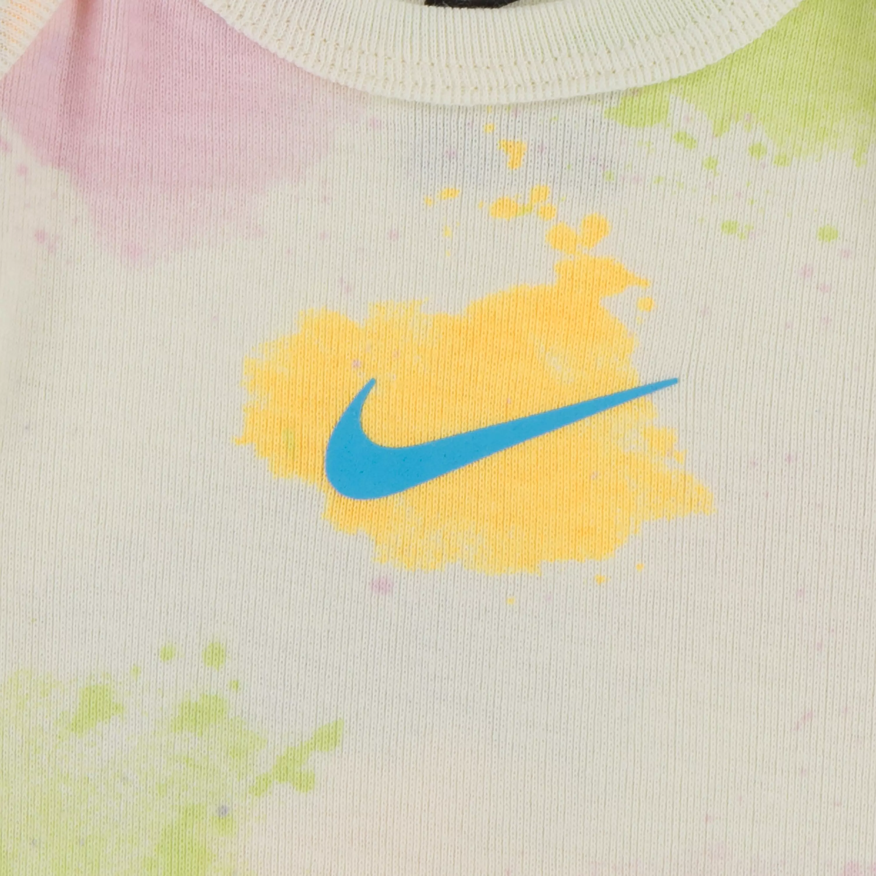 Nike Infant Girls' Printed 3-Piece Onesie Set - Coconut Milk/Pink - WHITE/PINK