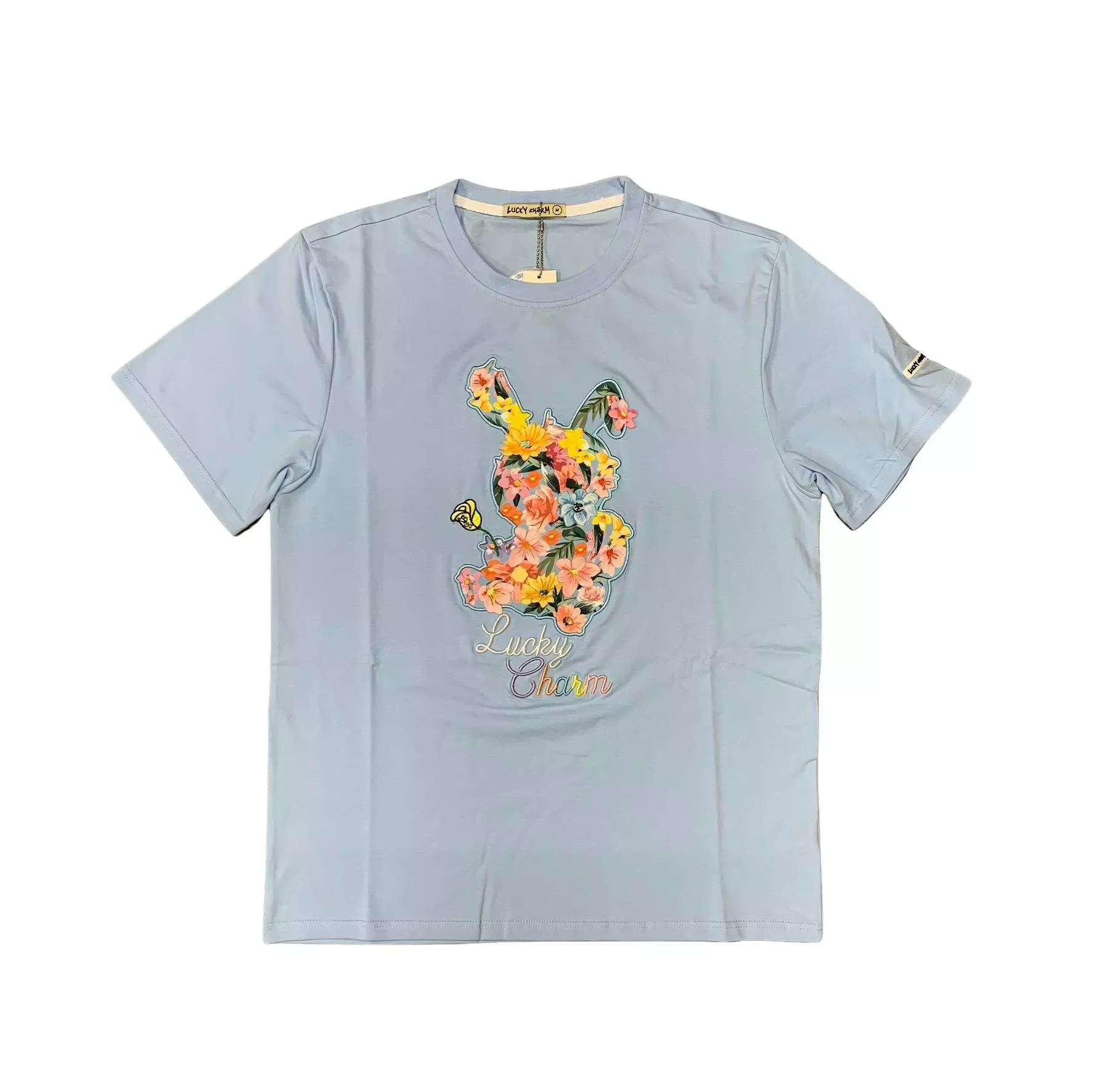 BKYS Men's Blossom Lucky Tee - Blue - CAROLINA BLUE