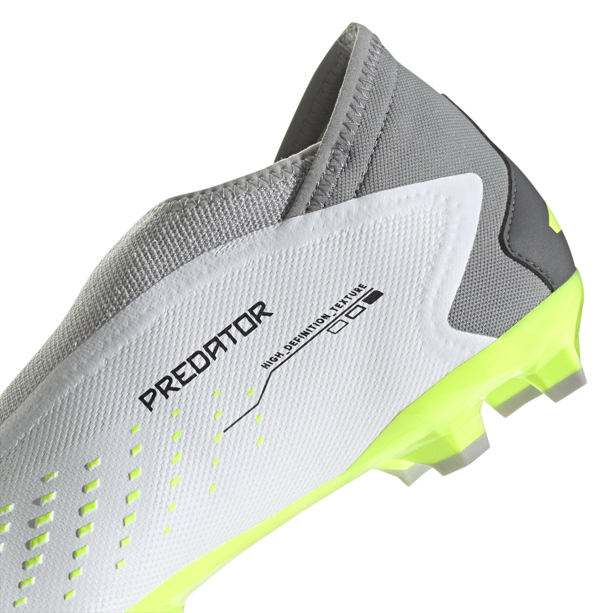 adidas Predator Accuracy.3 Laceless - FG | Men\'s Gear Cleat Soccer Lemon\