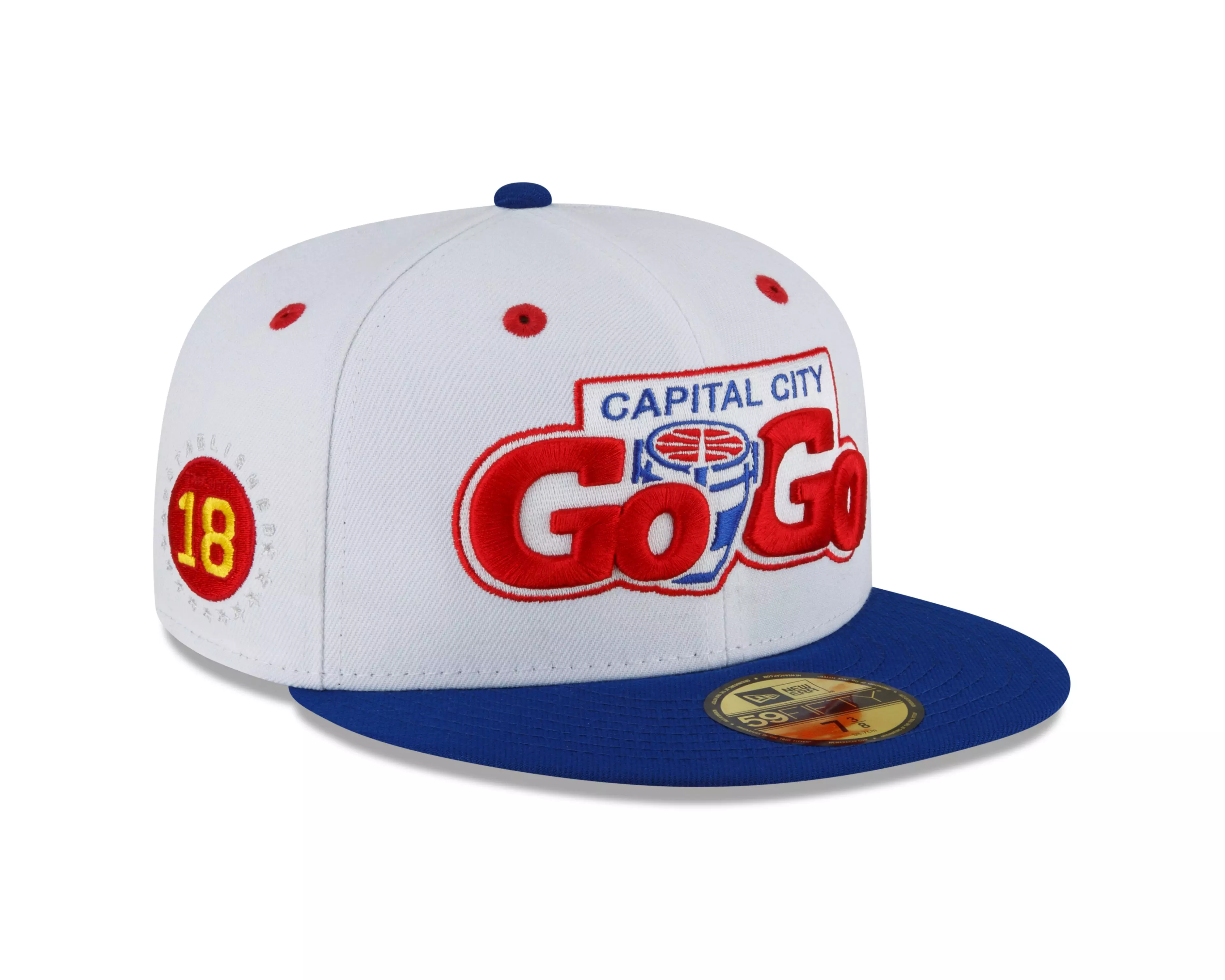 New Era Capital City Go-Go G League Fitted Hat - WHITE