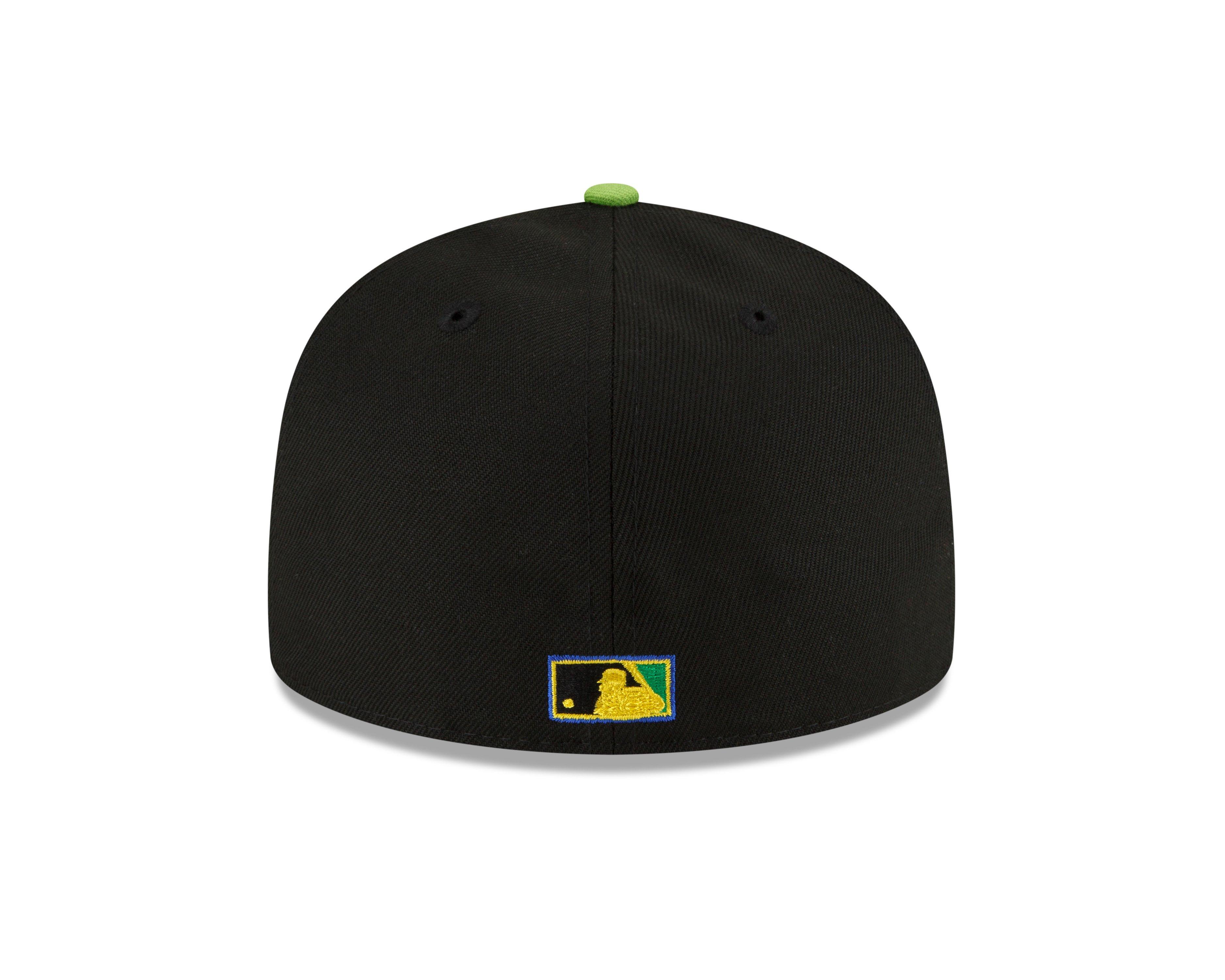 New Era Cleveland Guardians 59FIFTY Pay to Play Fitted Hat - BLACK Thumbnail View 4