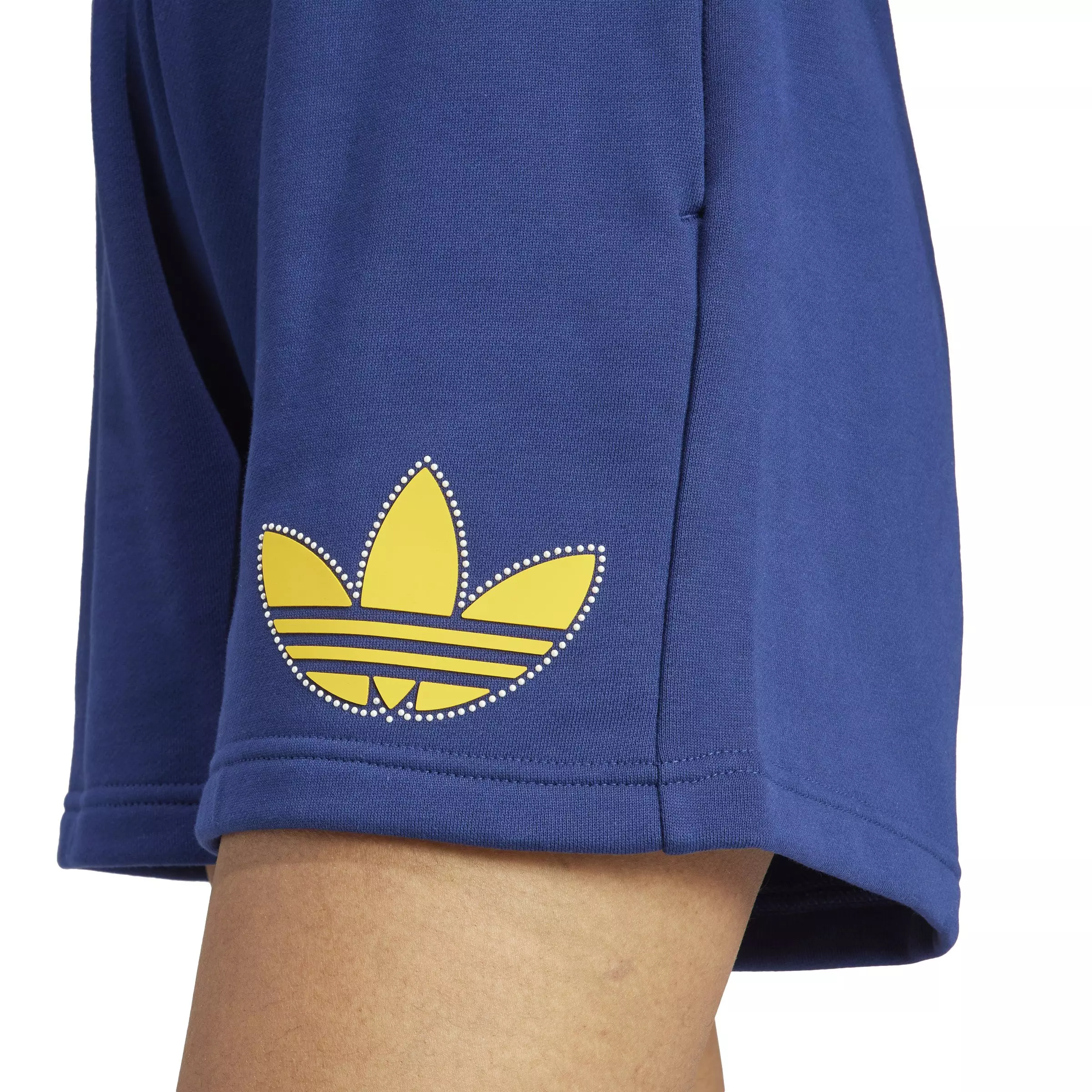adidas Men's Boyfriend French Terry Shorts - DK BLUE