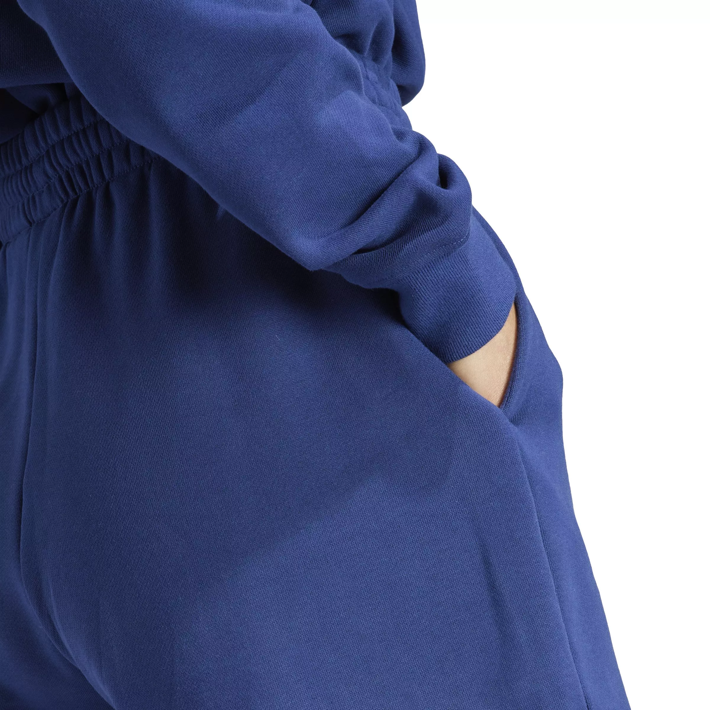 adidas Men's Boyfriend French Terry Shorts - DK BLUE