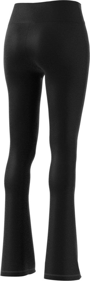 adidas Women's Ribbed Flared Pants-Black