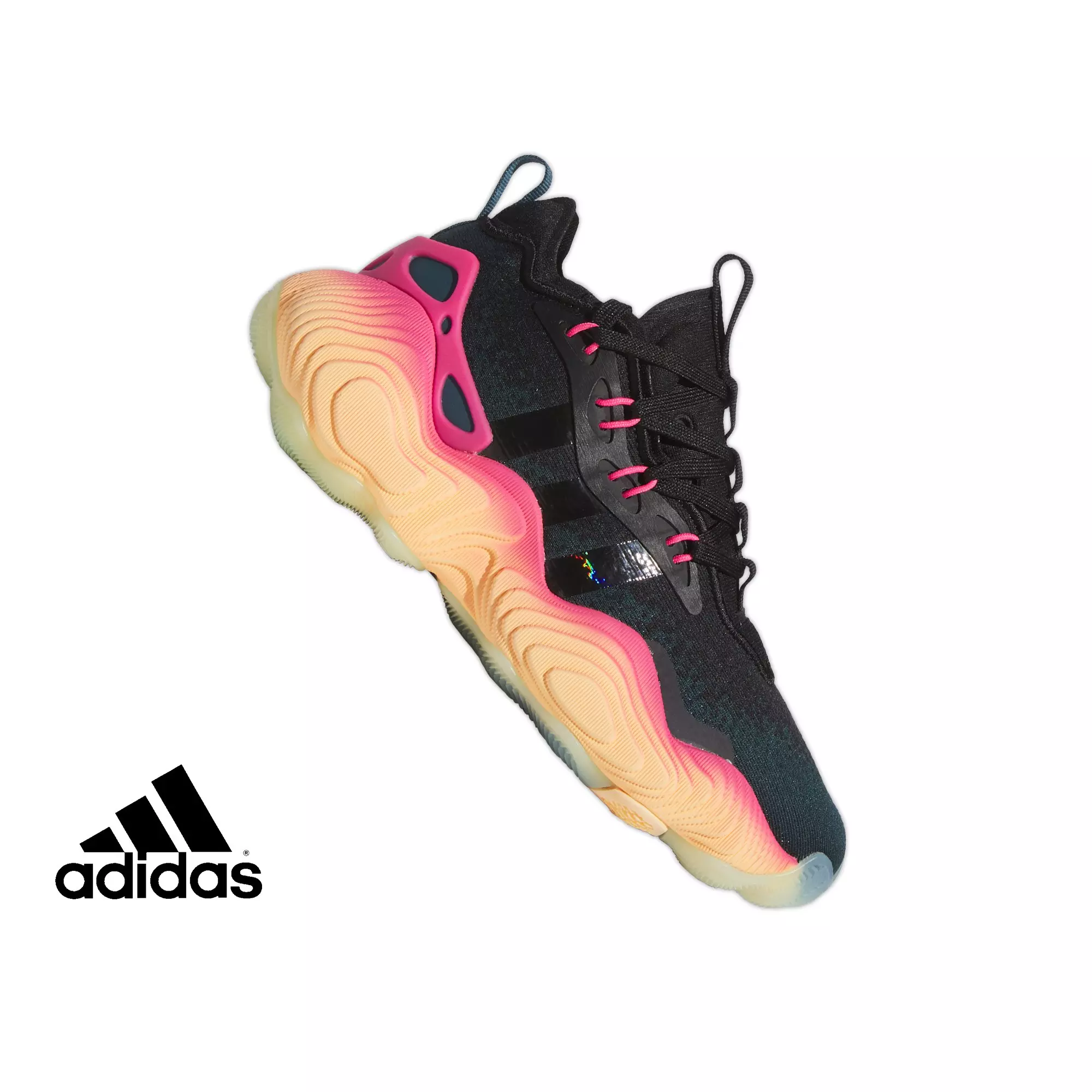 adidas Originals Kids' Hw Leggings Small Black/Trace Pink/Multicolor