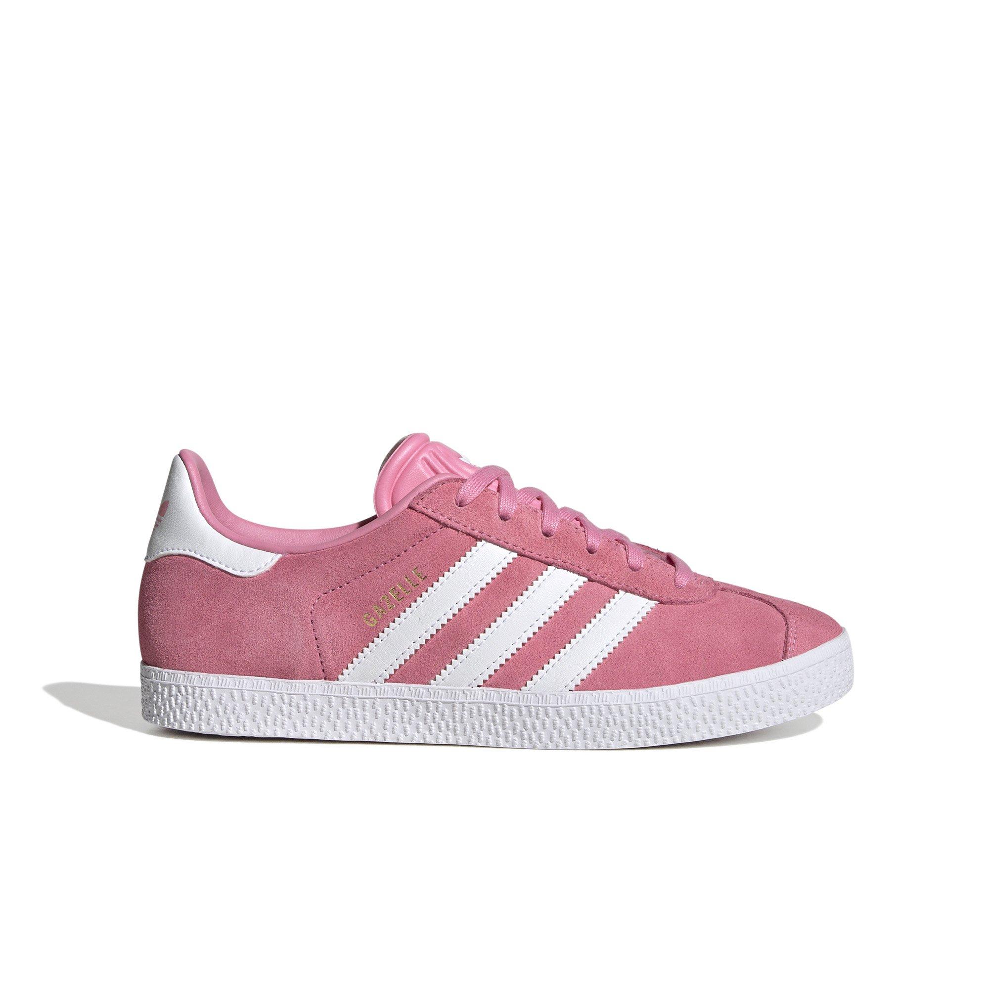 adidas Originals Gazelle "Bliss White/Gold Metallic" Grade School Girls' Shoe