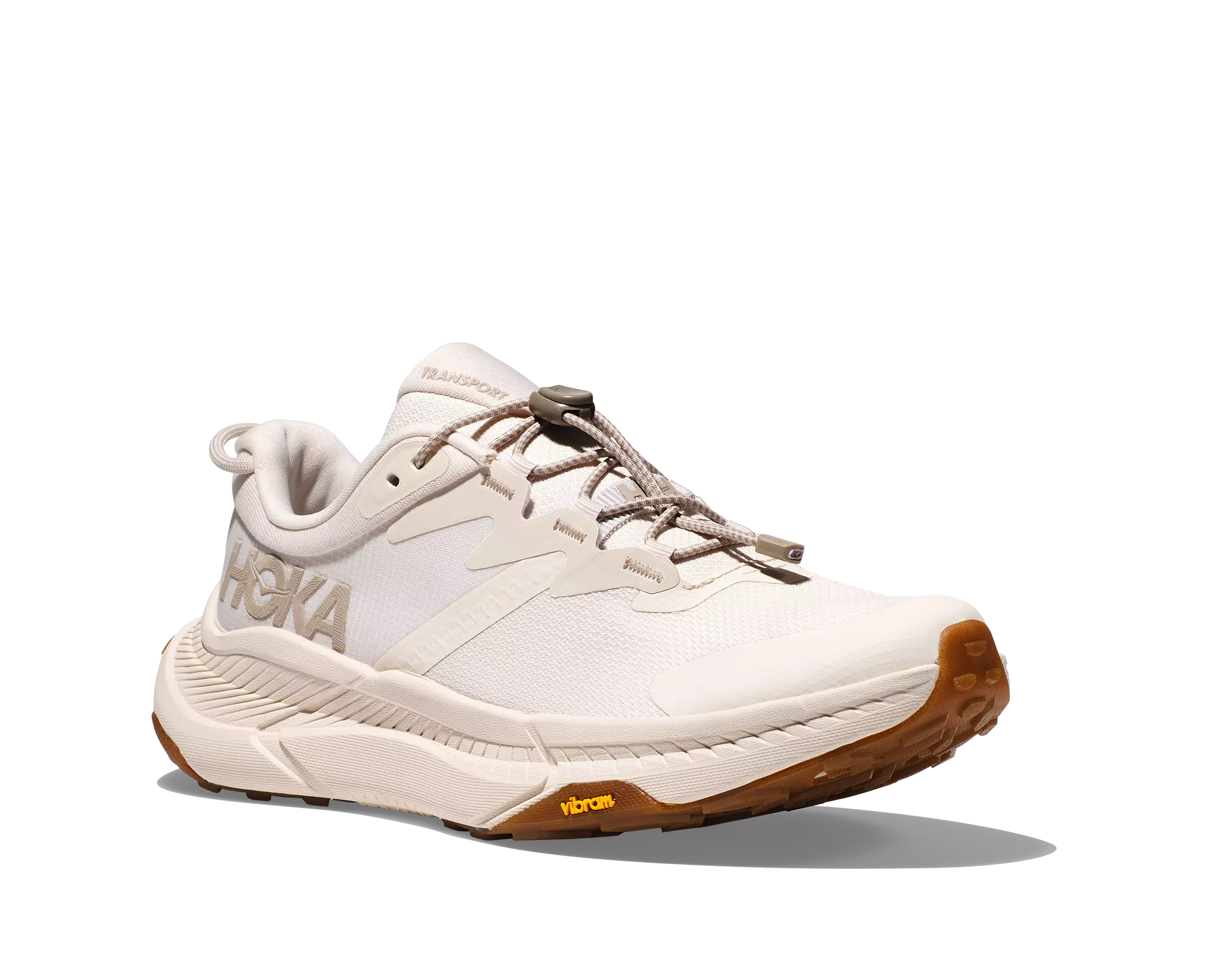 Hoka Transport "Eggnog" Women's Running Shoe - OFF-WHITE