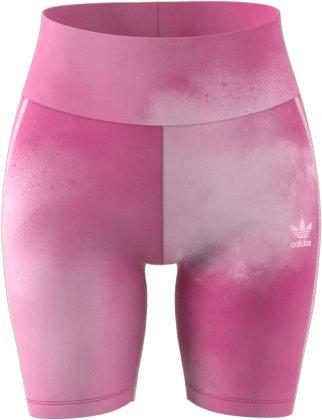 adidas Women's Adicolor Neuclassics Washed Bike Shorts-Pink