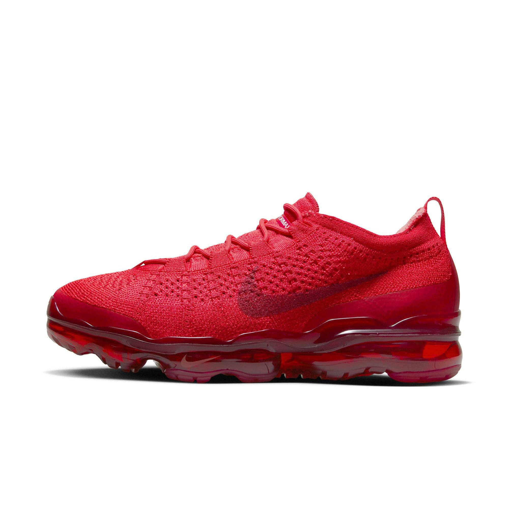 Vapormax flyknit white and red sale