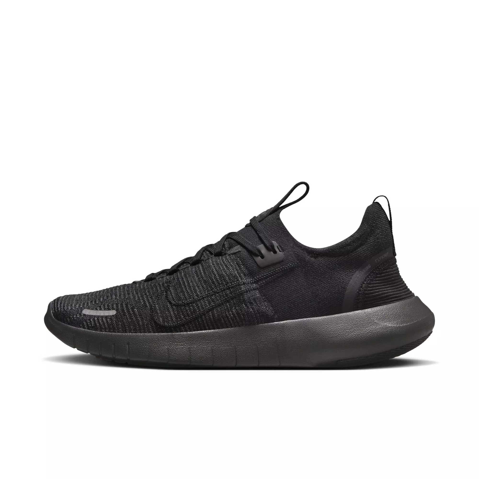 Nike Free Run Flyknit Next Nature "Black" Men's Running Shoe - BLACK