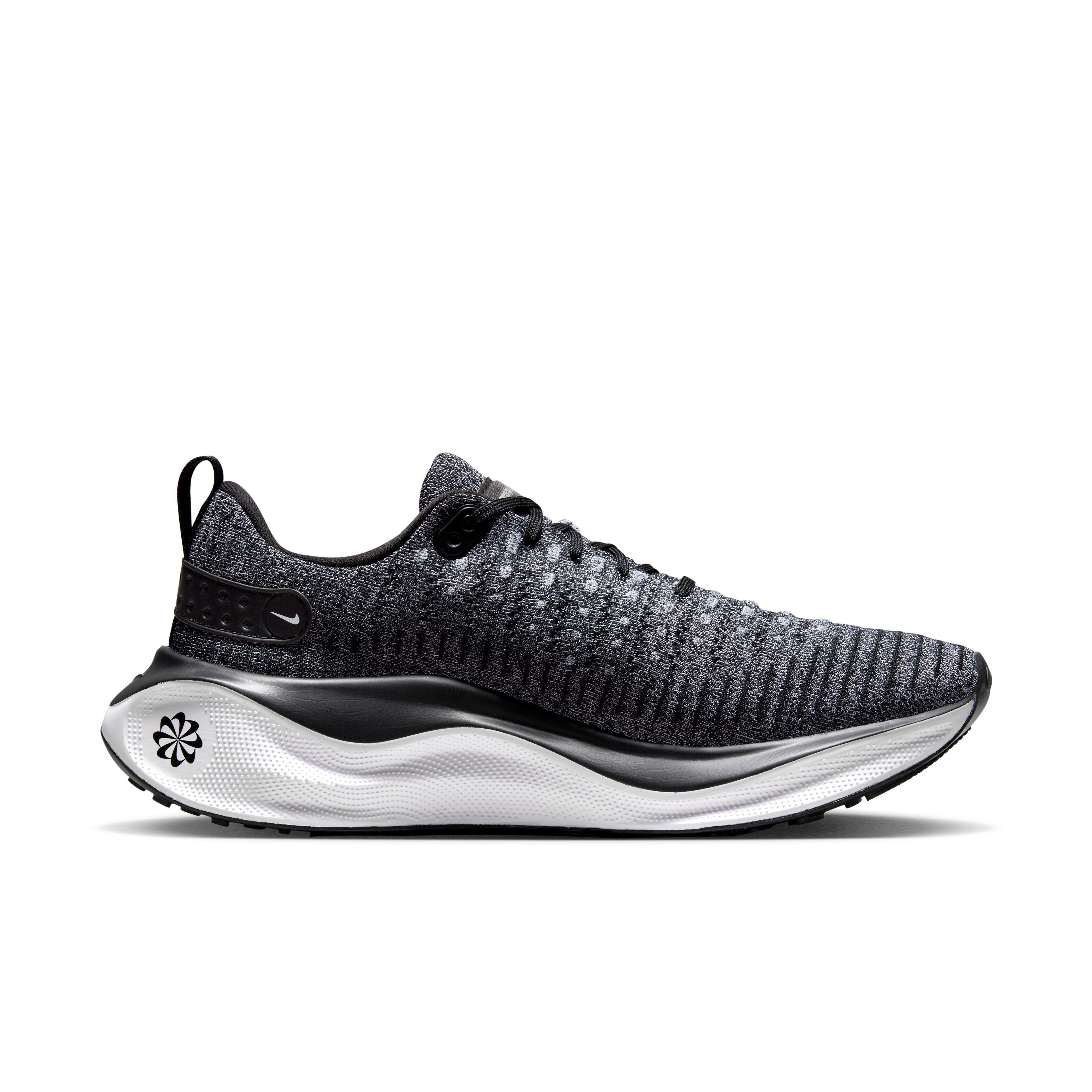 Nike React Infinity Flyknit 4 Grey/Black Men's Running Shoe - Hibbett