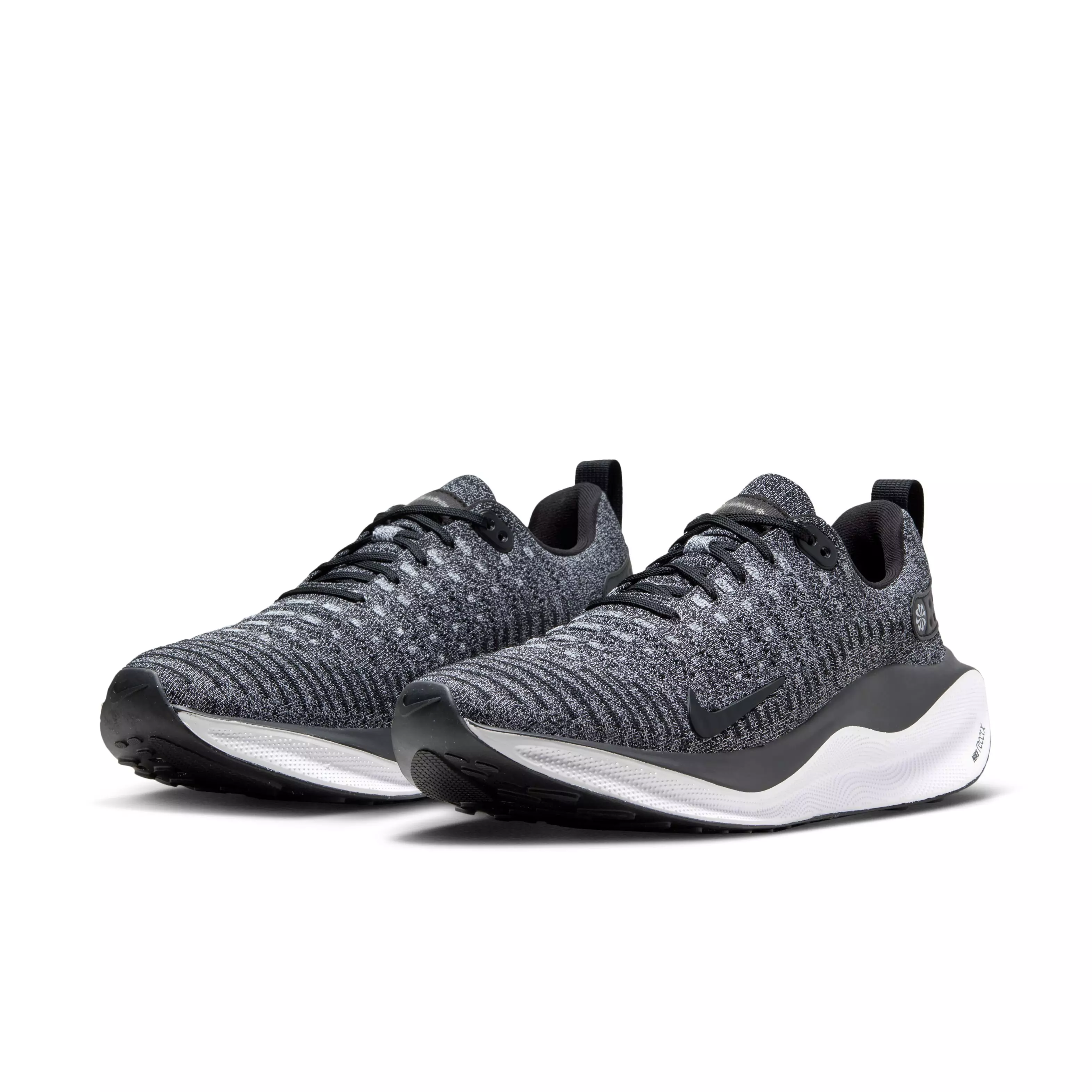 Nike React Infinity Flyknit 4 "Grey/Black" Men's Running Shoe - GREY/BLACK