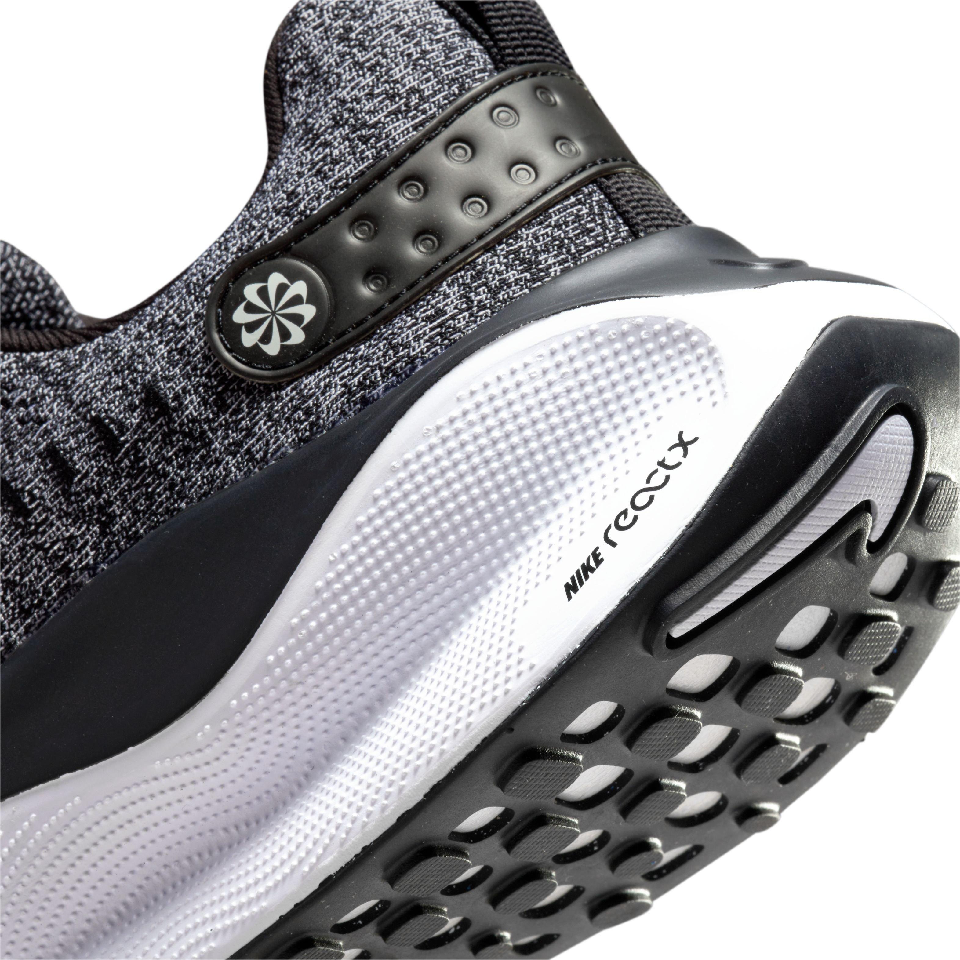 Nike React Infinity Flyknit 4 "Grey/Black" Men's Running Shoe - GREY/BLACK Thumbnail View 5