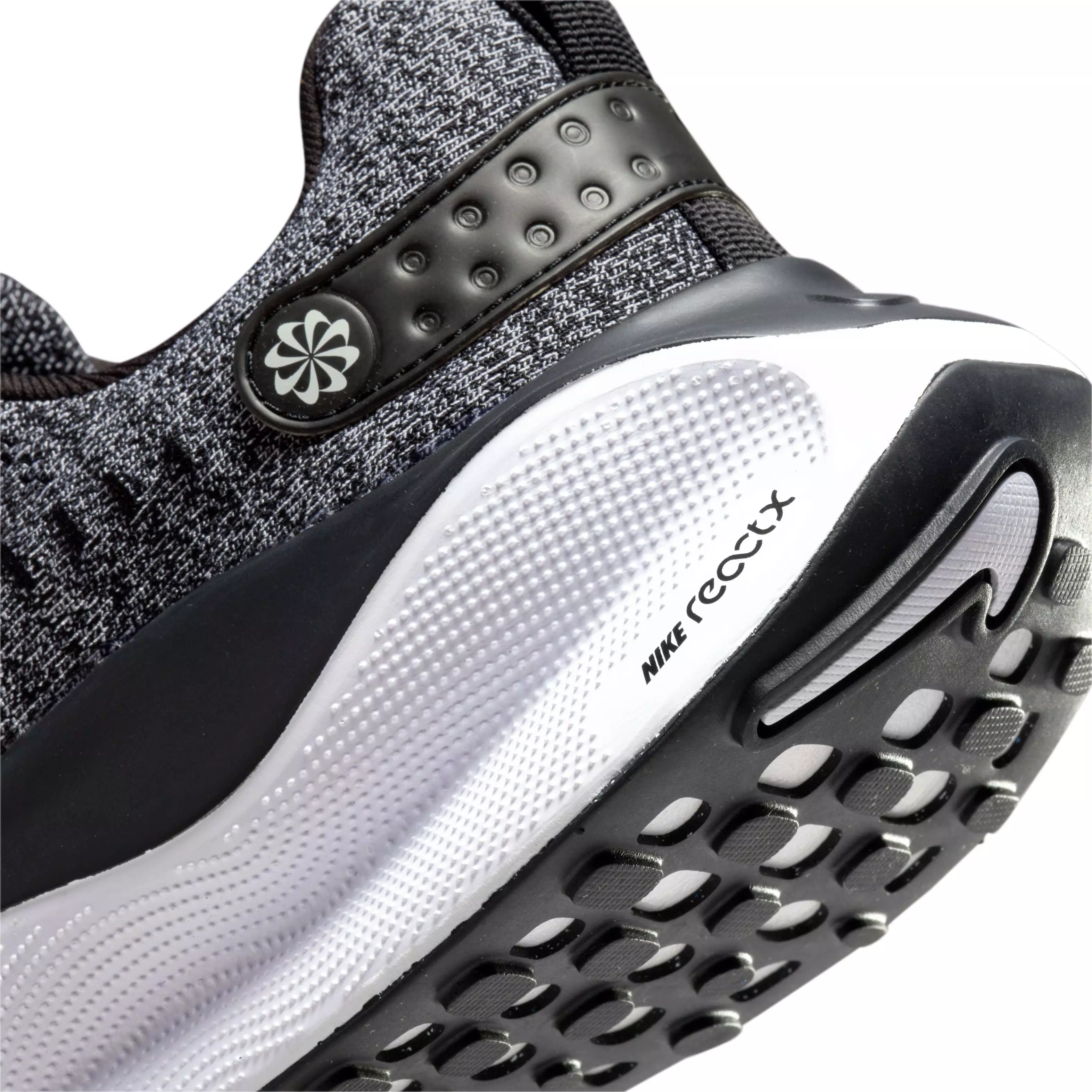 Nike React Infinity Flyknit 4 "Grey/Black" Men's Running Shoe - GREY/BLACK