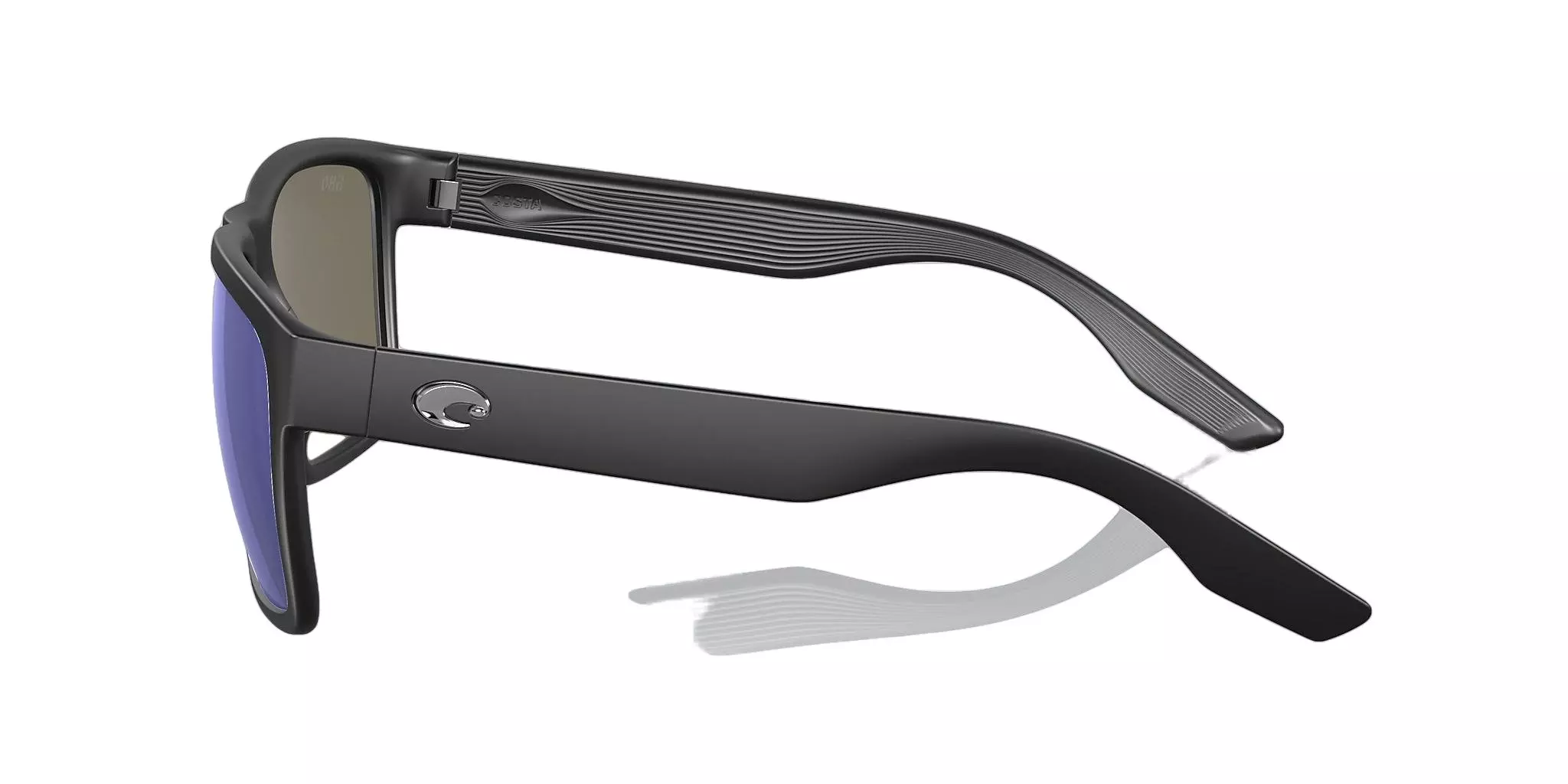 Costa Del Mar Paunch XL Sunglasses-Black/Blue - BLACK/BLUE