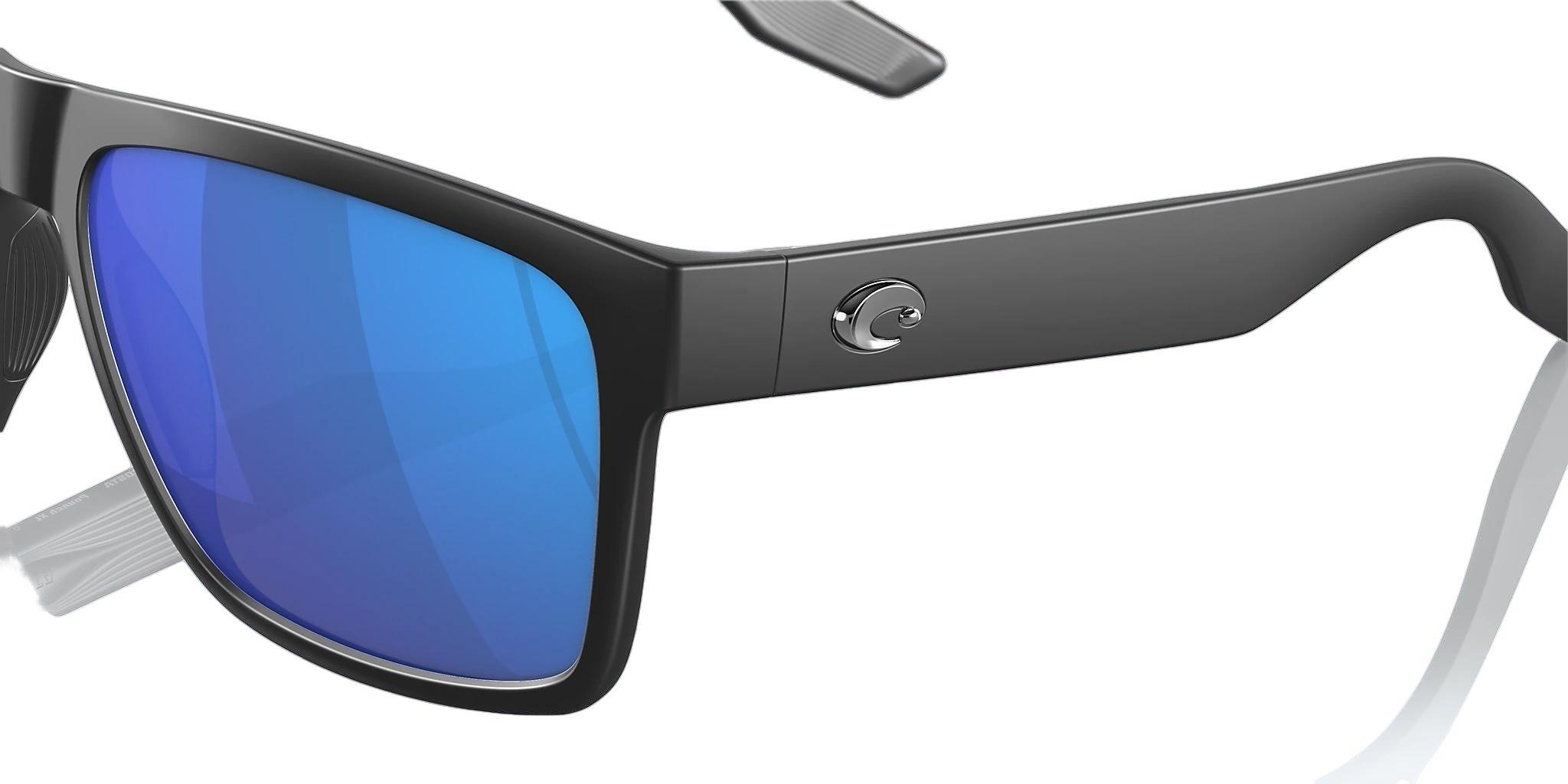 Costa Del Mar Paunch XL Sunglasses-Black/Blue - BLACK/BLUE Thumbnail View 6