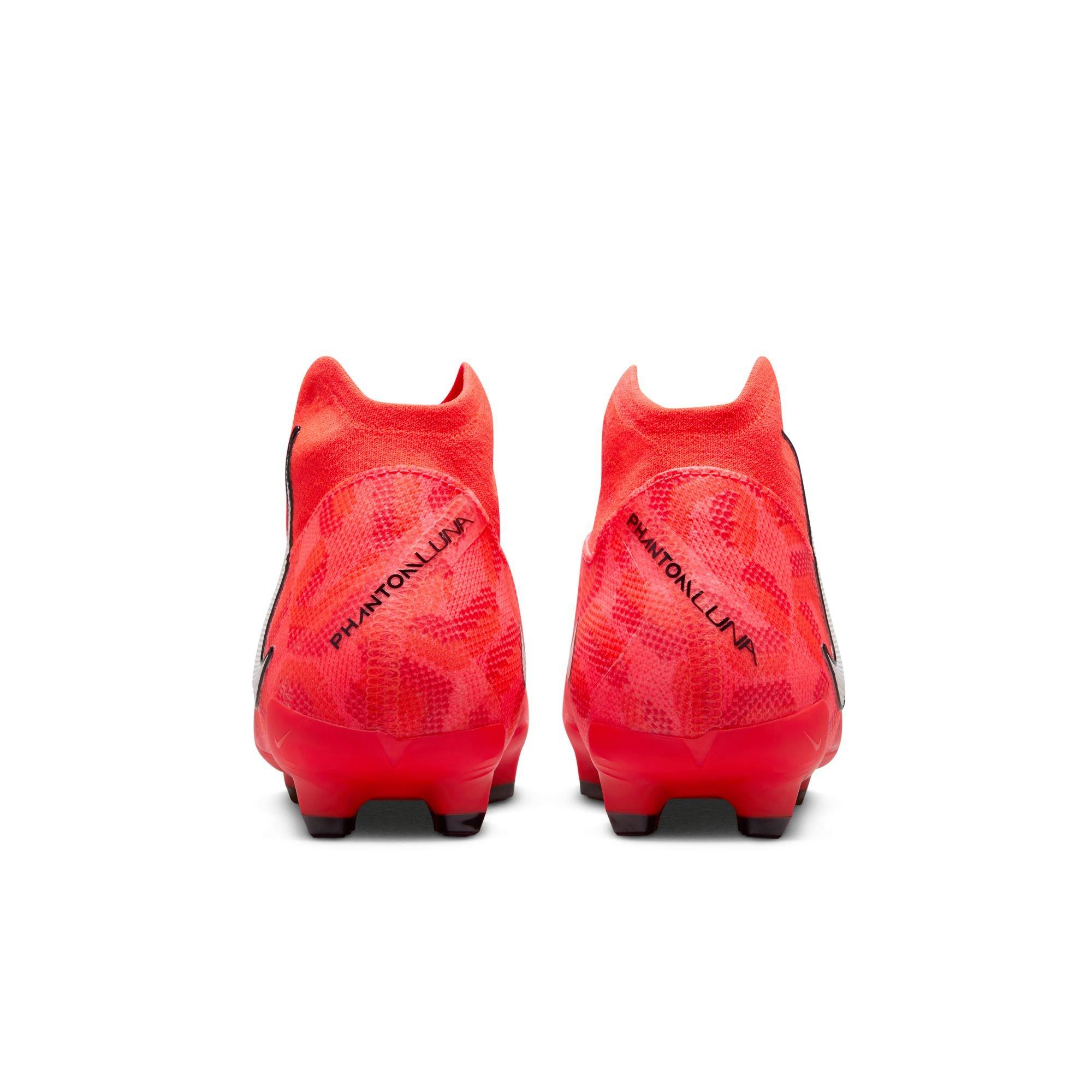 Chaussure de foot Nike Phantom Luna Pro FG Bright Crimson-White - Fútbol  Emotion