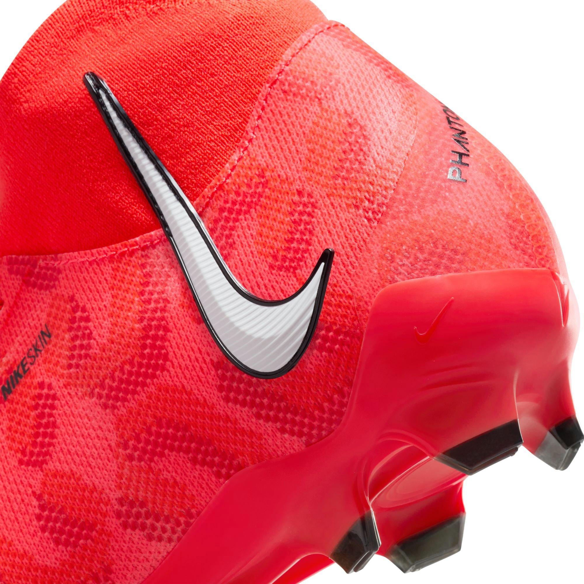 Chaussure de foot Nike Phantom Luna Pro FG Bright Crimson-White - Fútbol  Emotion