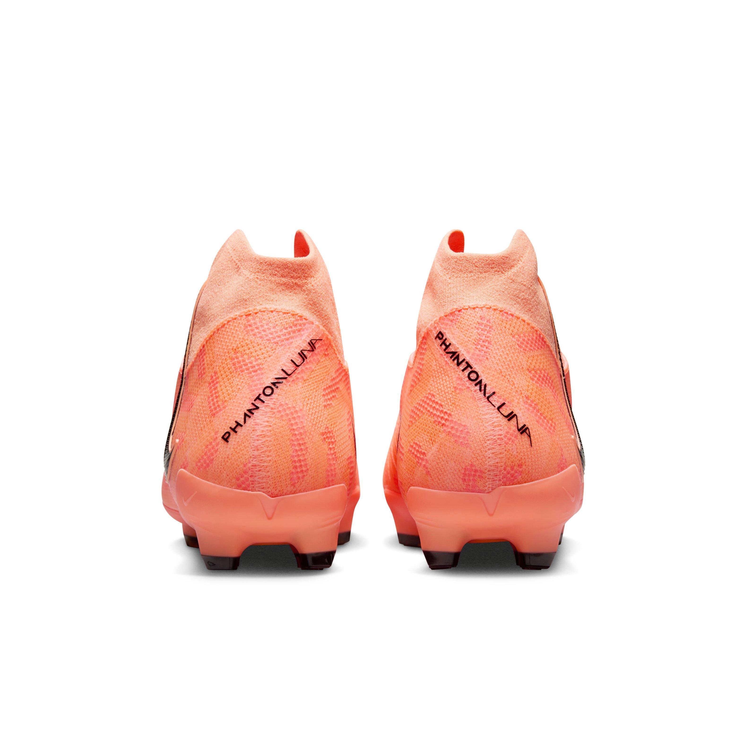 Nike Phantom Luna NU FG "Guava Ice/Black" Women's Soccer Cleat - GUAVA ICE/BLACK Thumbnail View 9