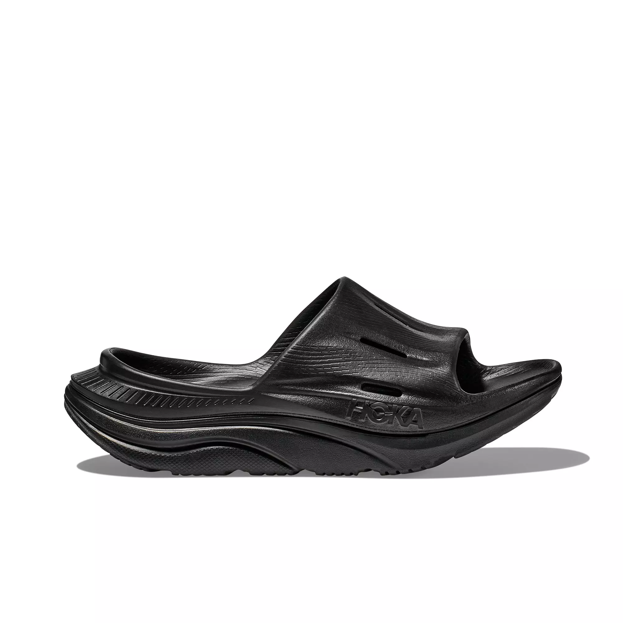 Hoka Ora 3 "Black" Unisex Recovery Slide - BLACK