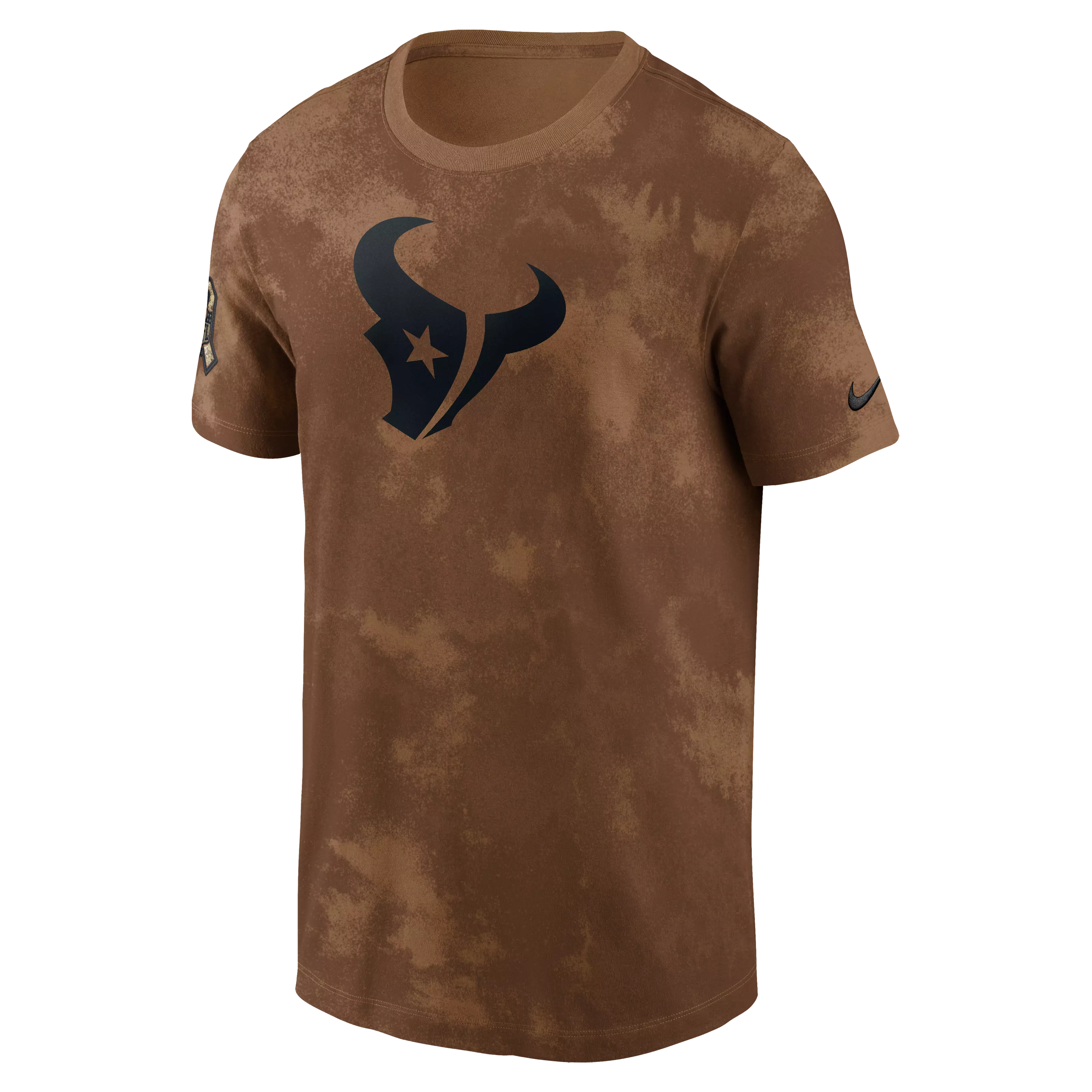 Nike Men's Houston Texans Salute to Service T-Shirt - BROWN