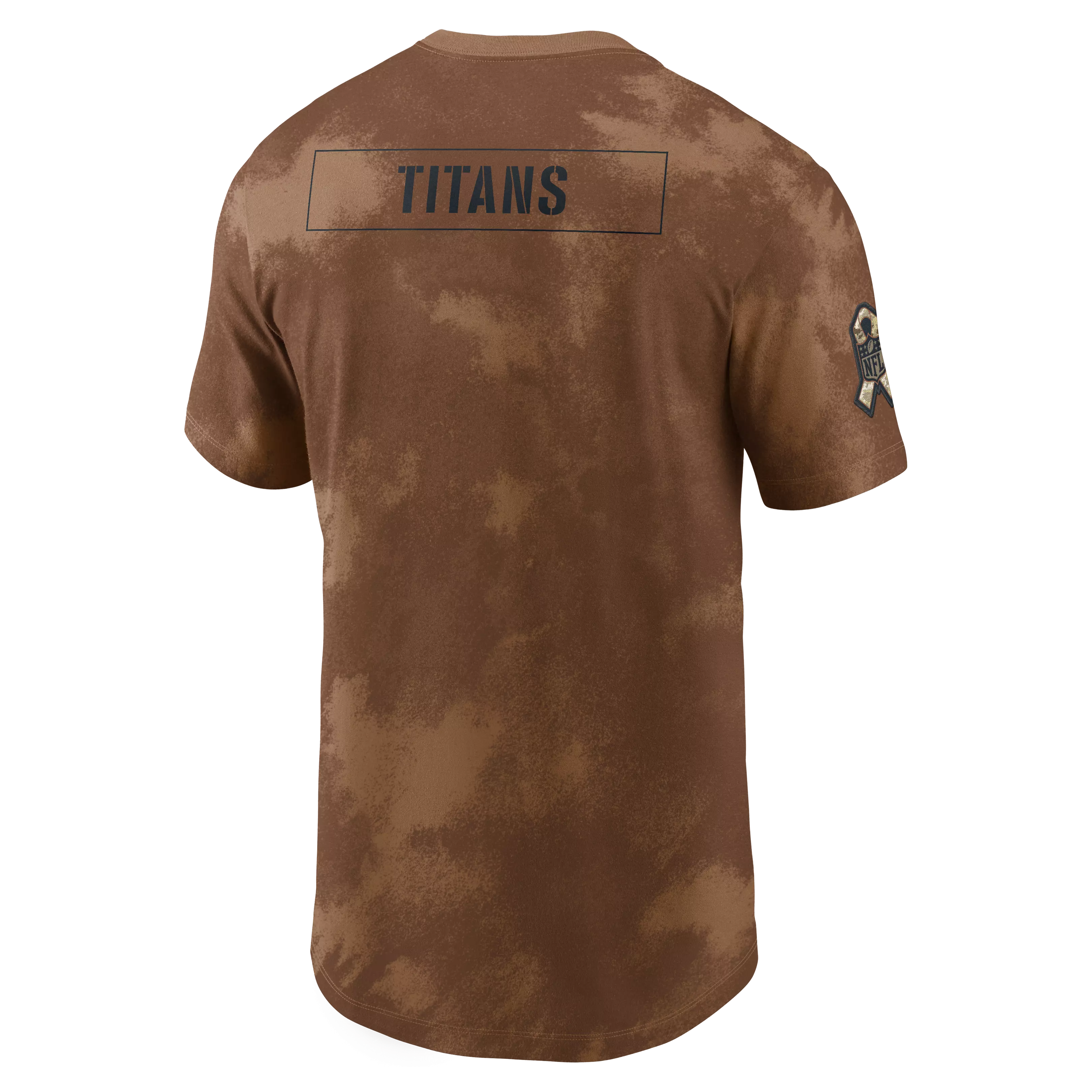 Nike Men's Tennessee Titans Salute to Service T-Shirt - BROWN