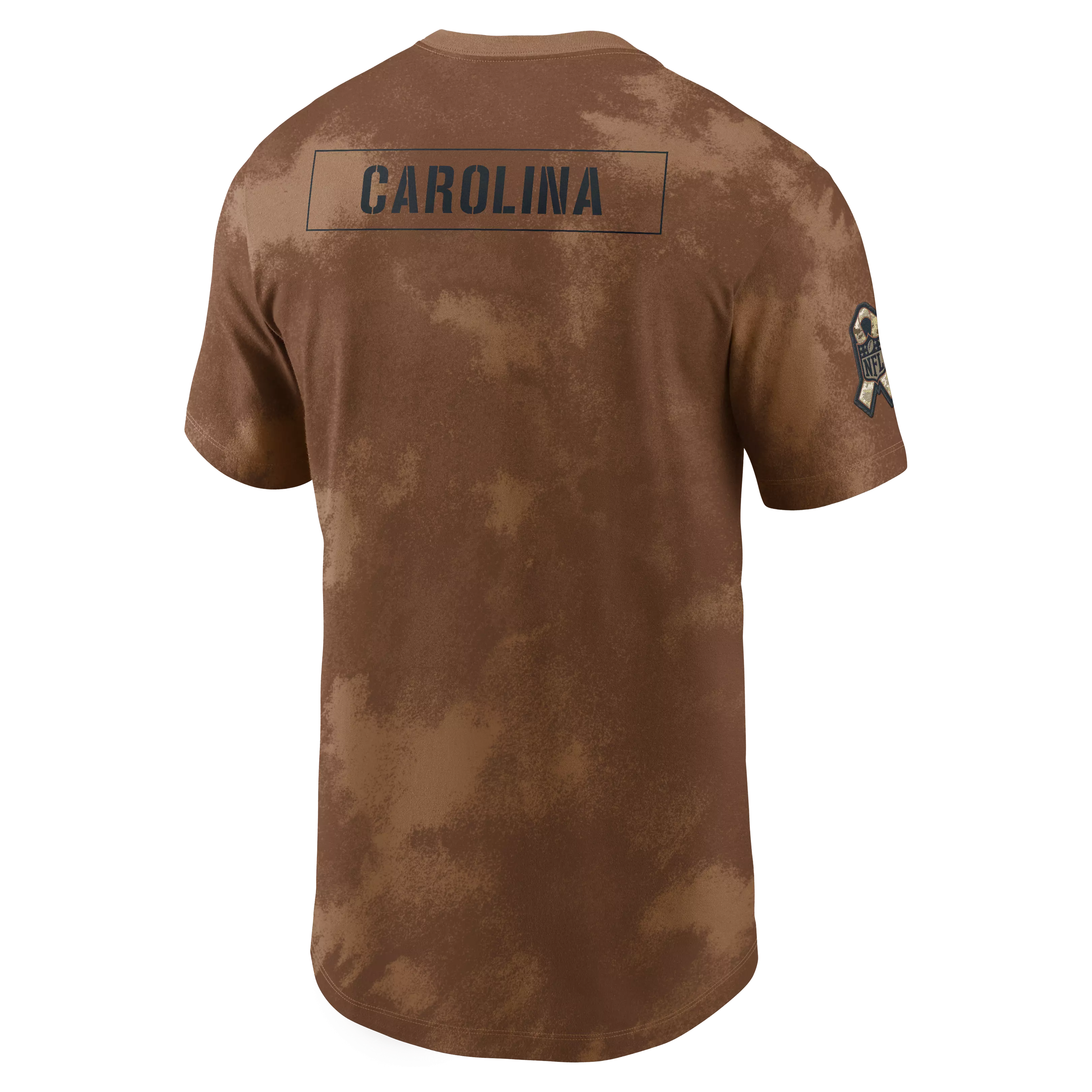 Nike Men's Carolina Panthers Salute to Service T-Shirt - BROWN