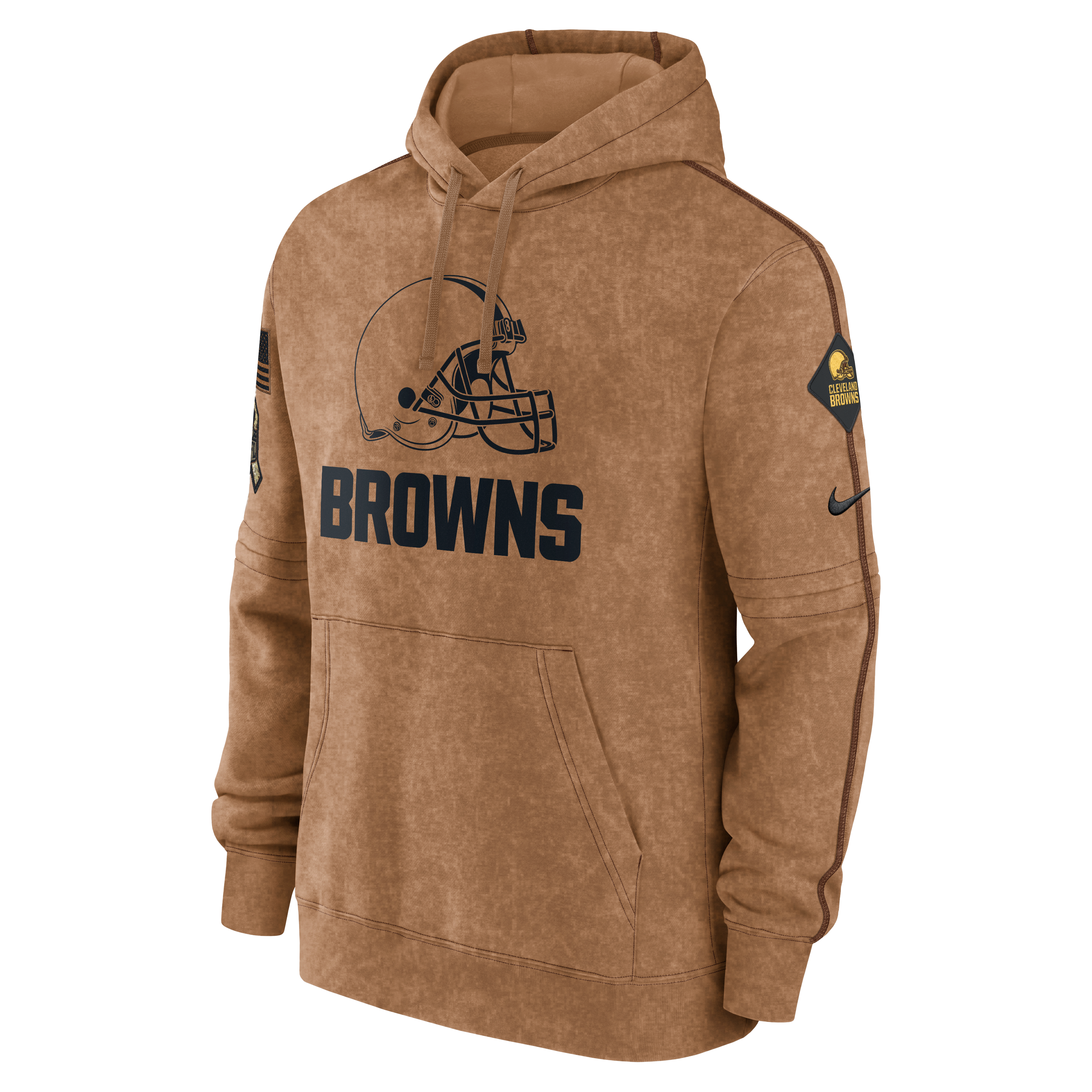 Men's nike cleveland hot sale browns hoodie