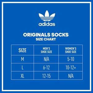 adidas Originals Unisex Trefoil Cushioned No Show 6-Pack