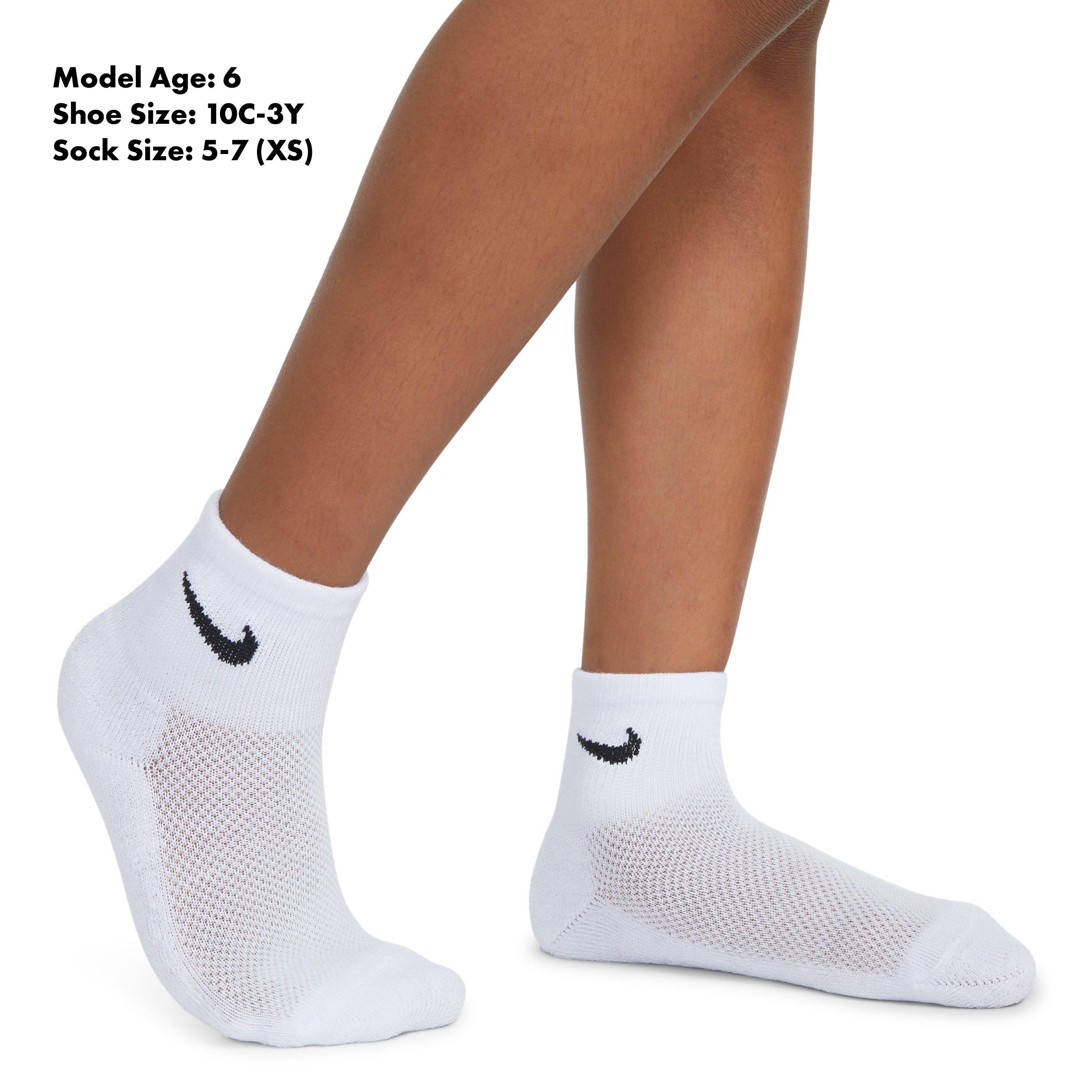 Nike Youth Mesh & Cushion Ankle Length Socks