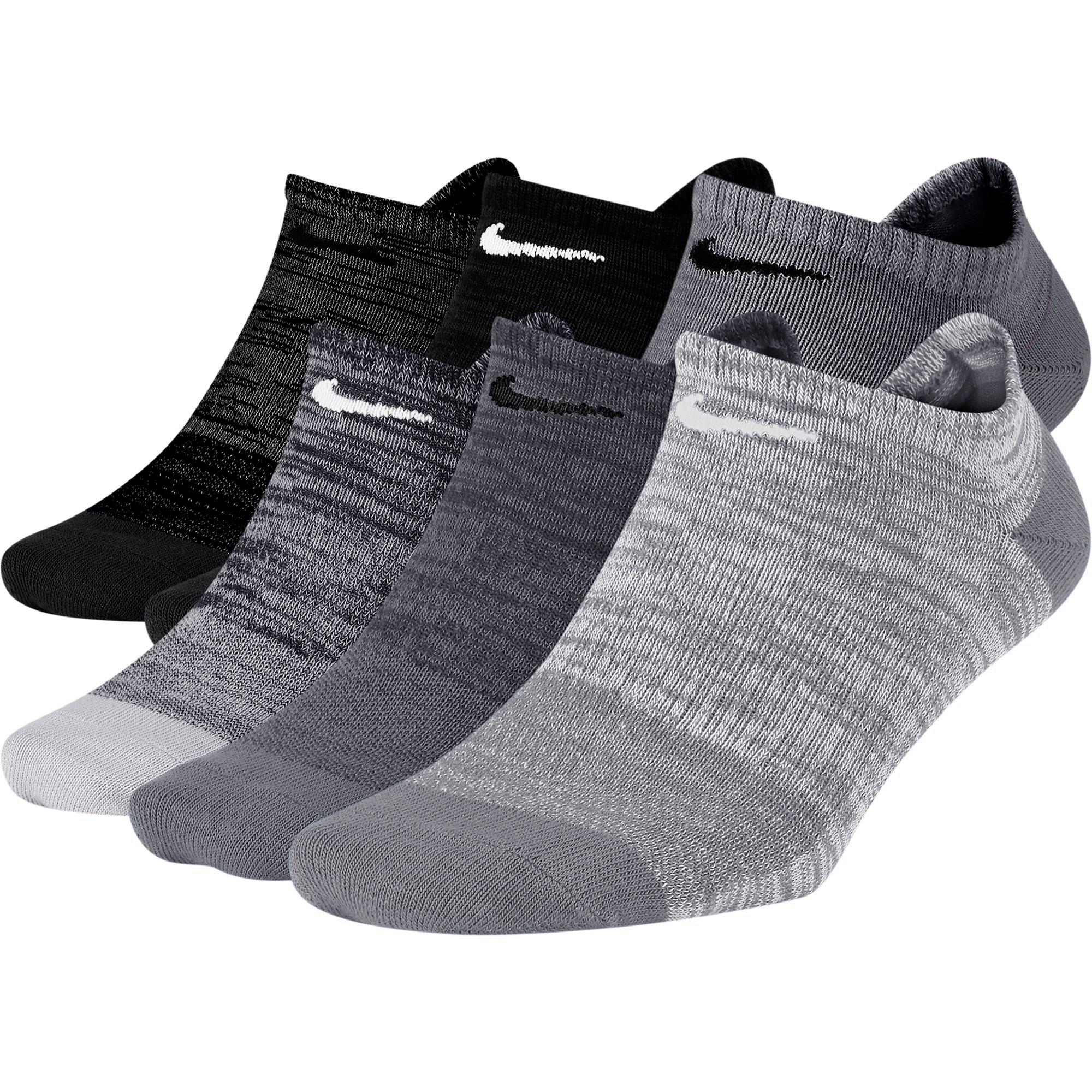 Nike Everyday Women's Lightweight No-Show Training Socks (6 Pairs) -  Assorted