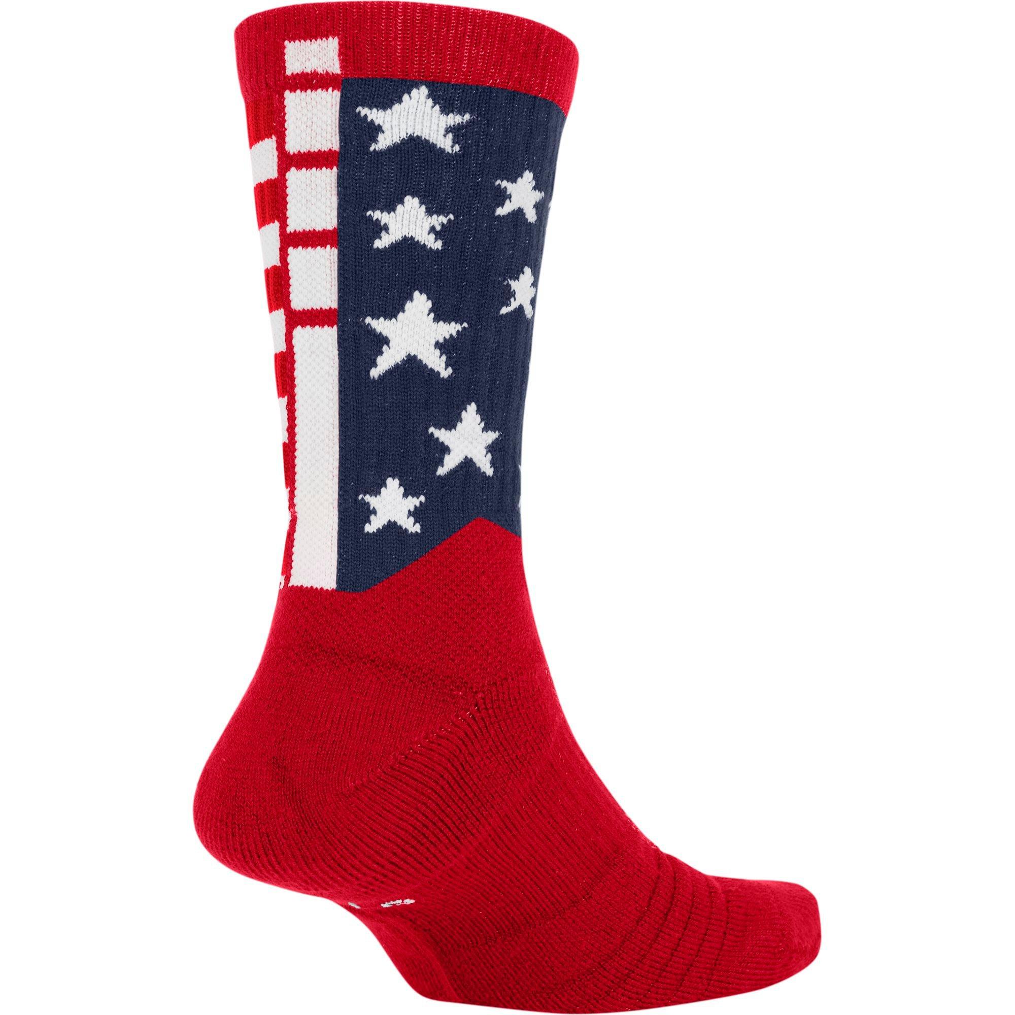 Nike Team Usa Elite Basketball Crew Socks Hibbett City Gear