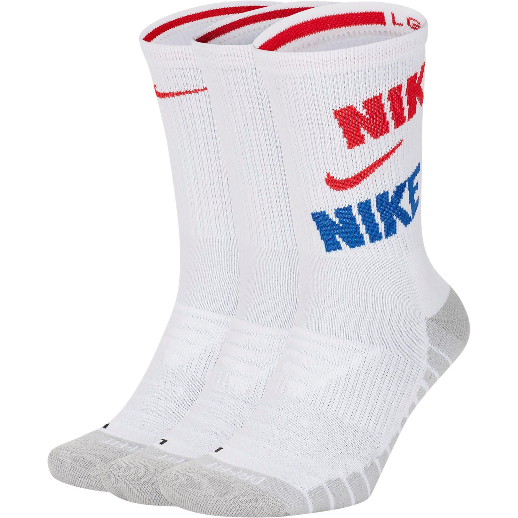 nike everyday max cushioned training crew socks