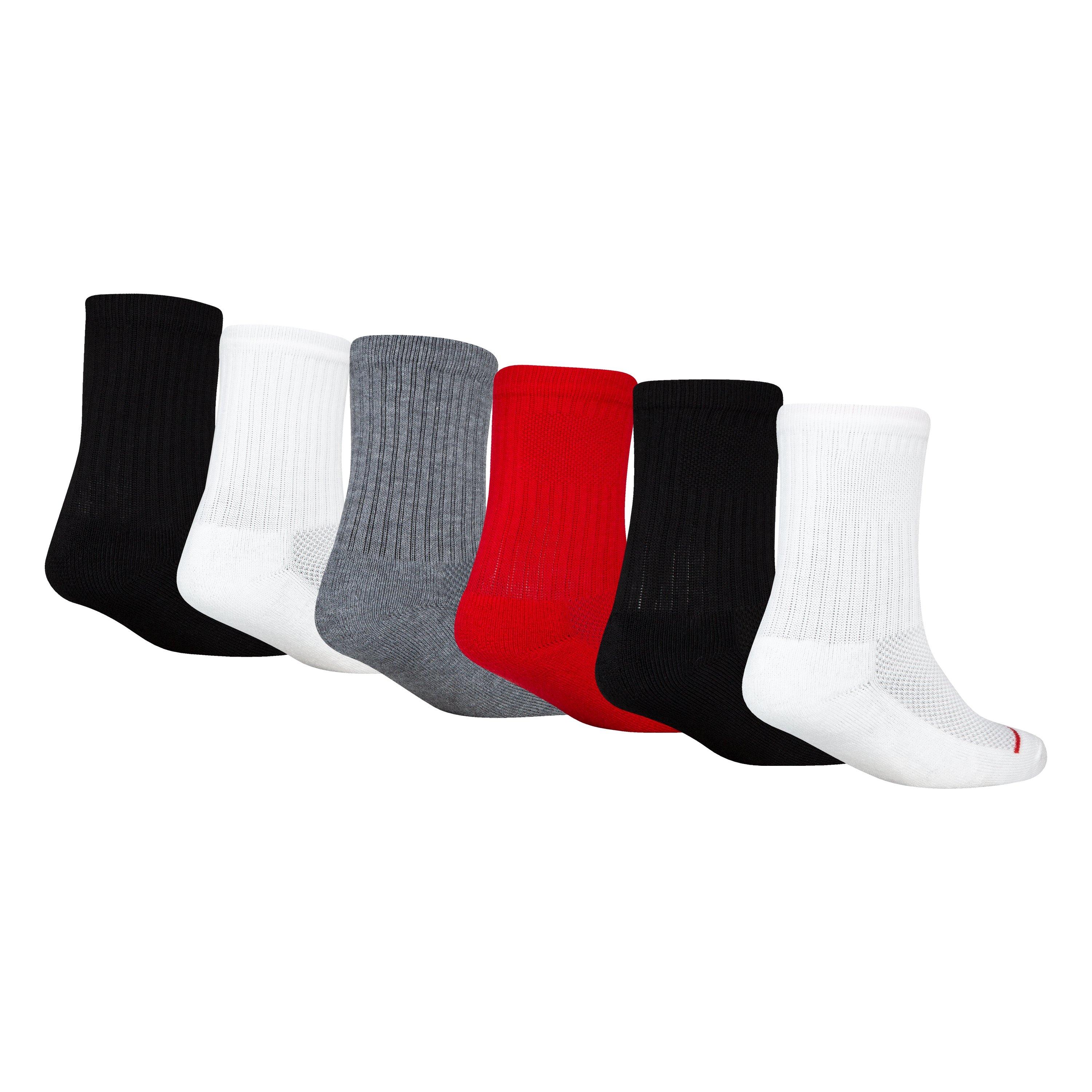 Jordan Legend Youth Crew Socks-6pk
