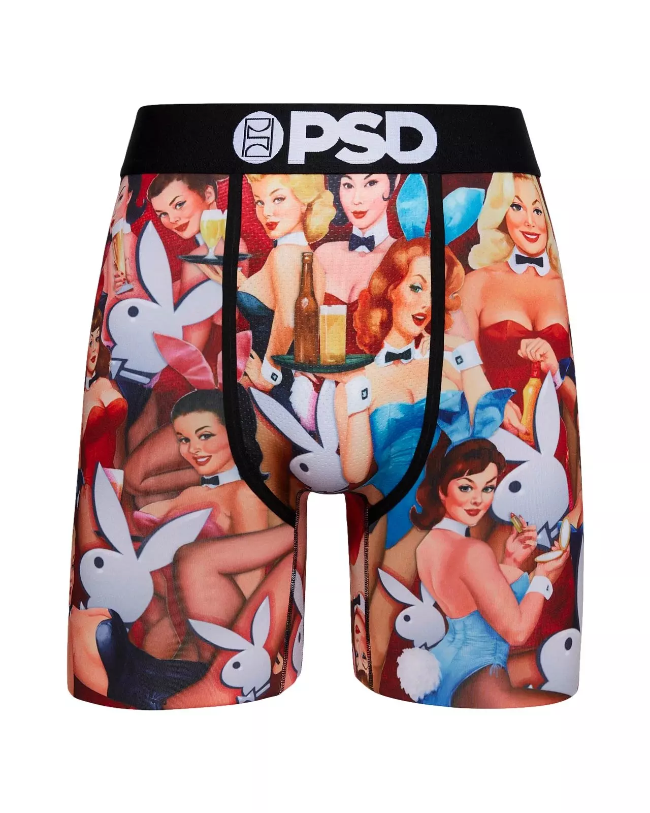 PSD Men's Playboy Girls Bunny Underwear - MULTI-COLOR
