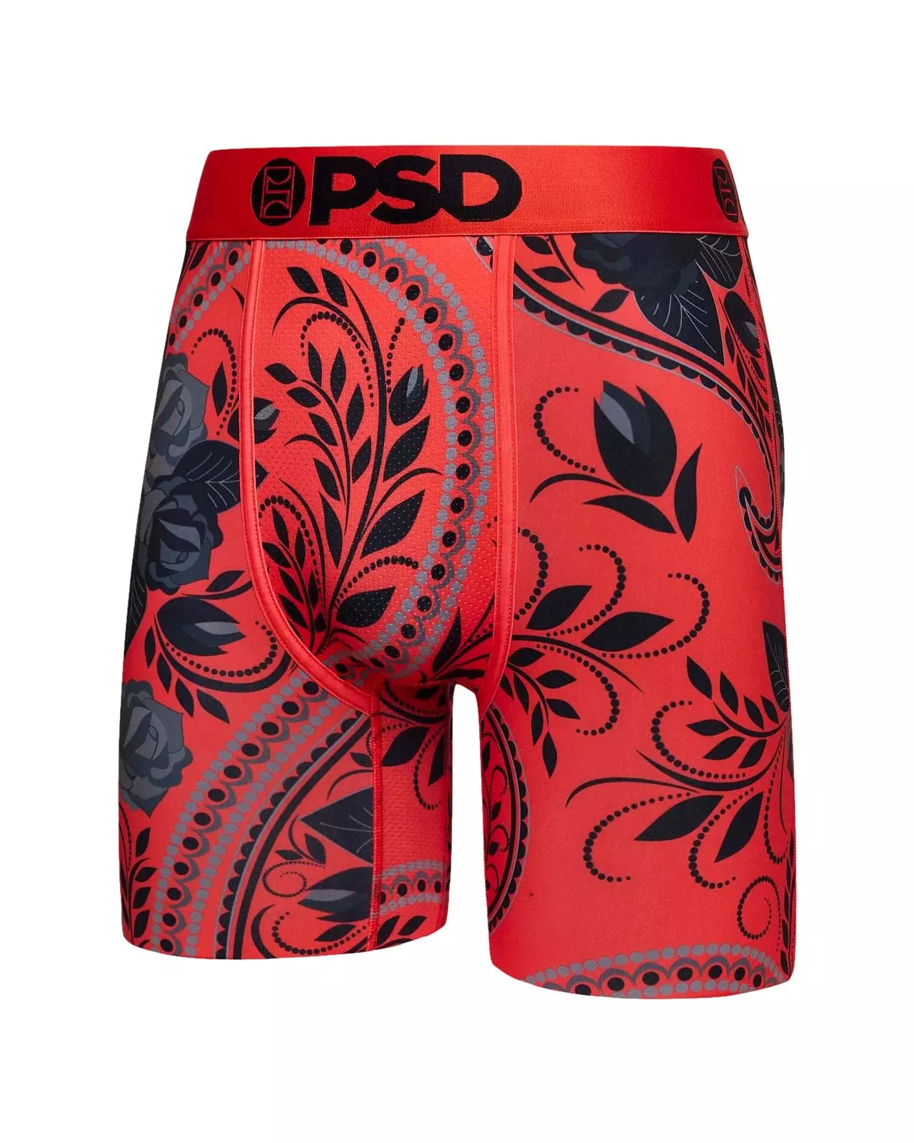 PSD Men's Paisley Heat Underwear - RED