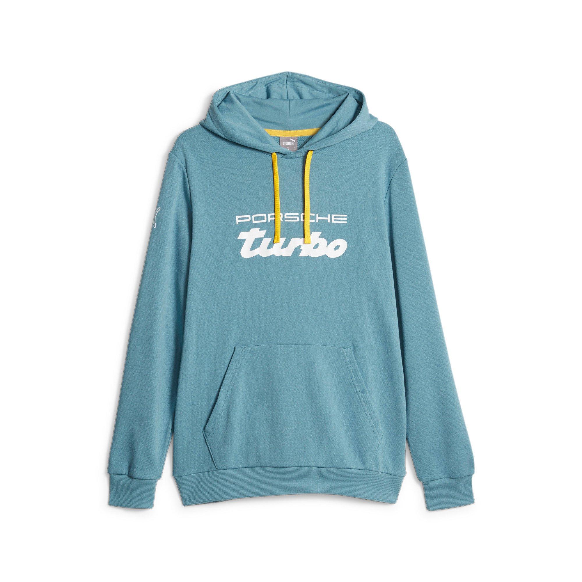 PUMA Men's Porche Essential Hoodie - Bold Blue - BLUE