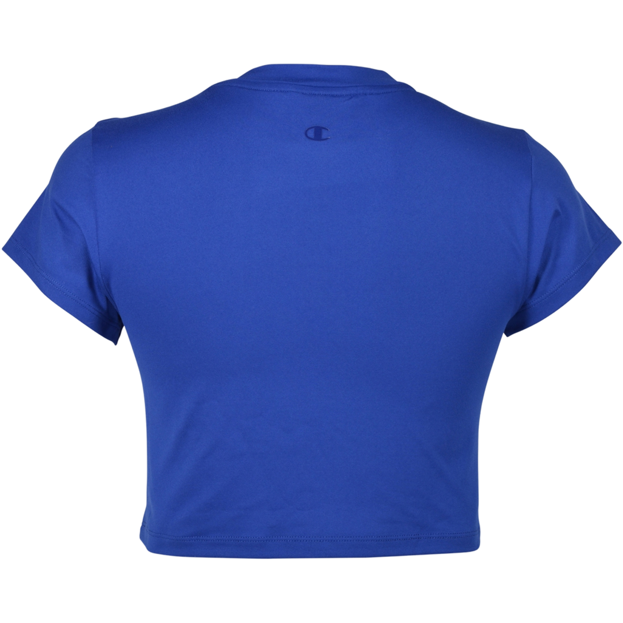 Champion Women's Soft Touch Crop Tee - BLUE Thumbnail View 2