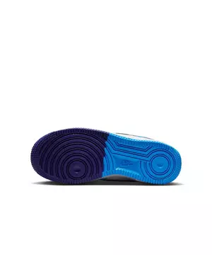Nike Air Force 1 LV8 2 White/Photo Blue/Deep Royal Grade School Kids' Shoe