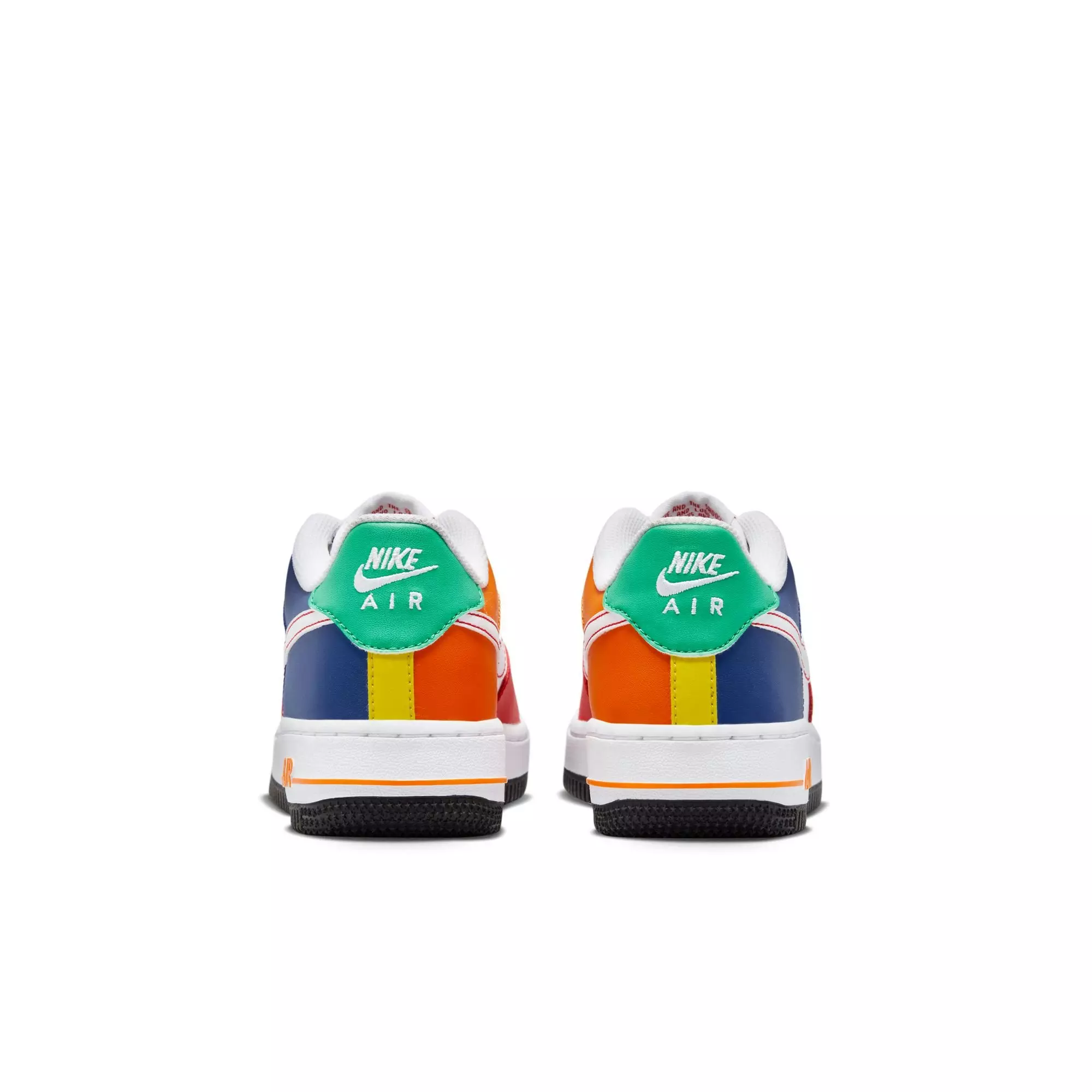 Nike Air Force 1 LV8 "University Red/White/Deep Royal Blue" Grade School Boys' Shoe - RED/WHITE/BLUE