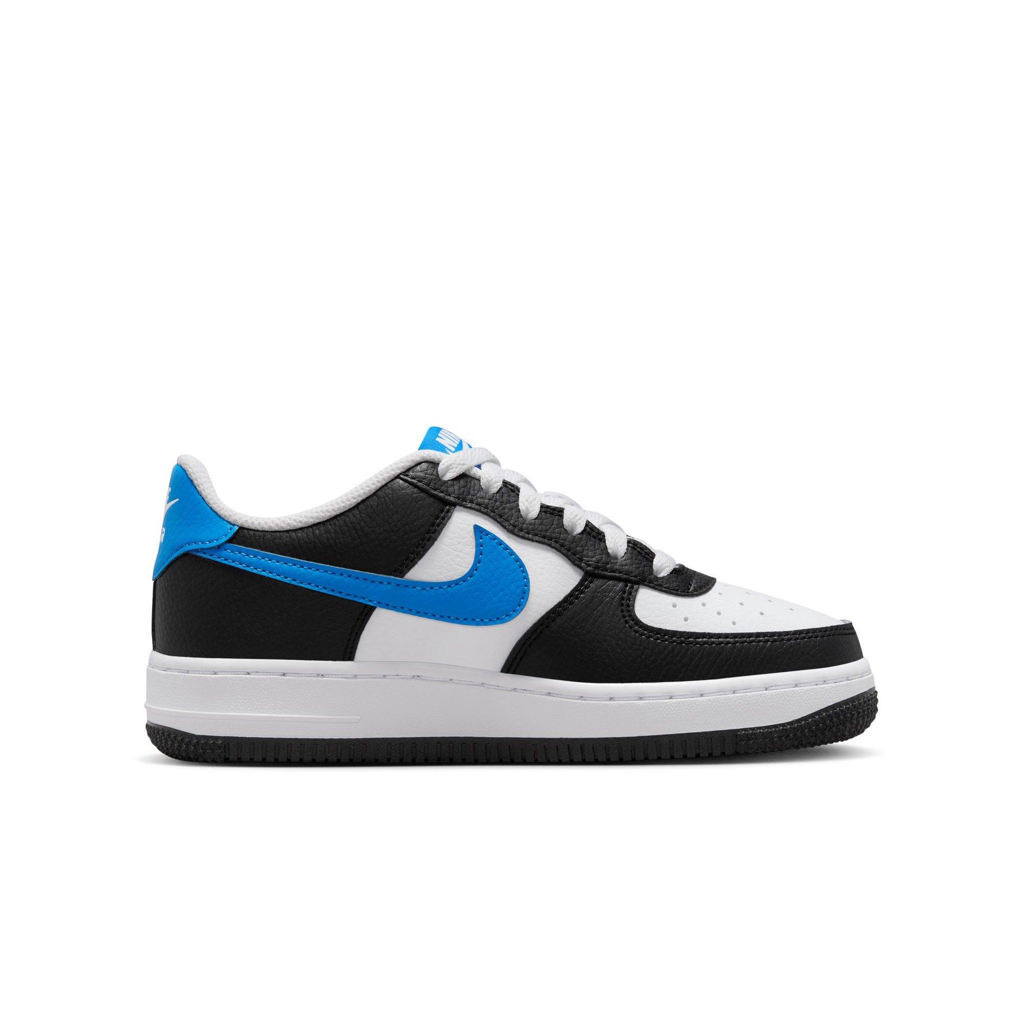 Nike air force 1 mens white and on sale blue