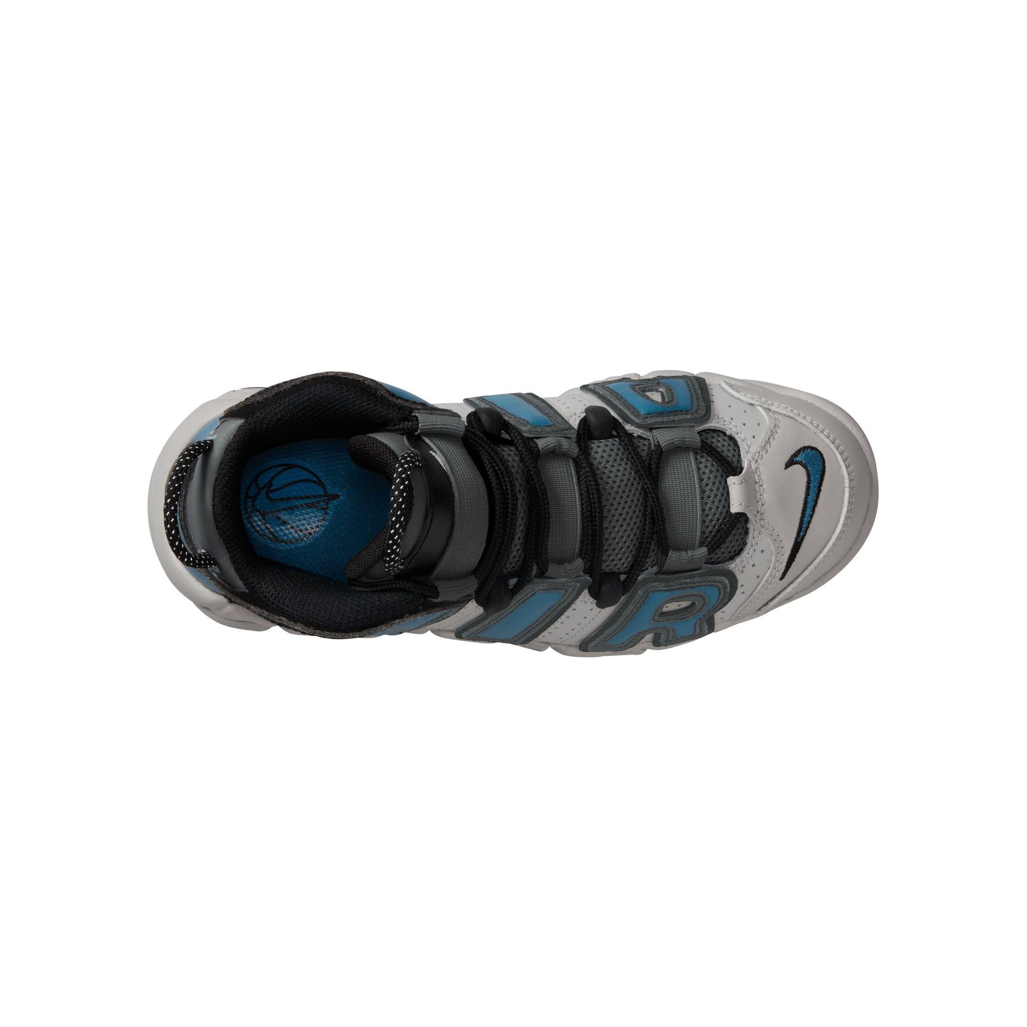 Nike Air More Uptempo Grade School Kids' "Industrial Blue" Shoe